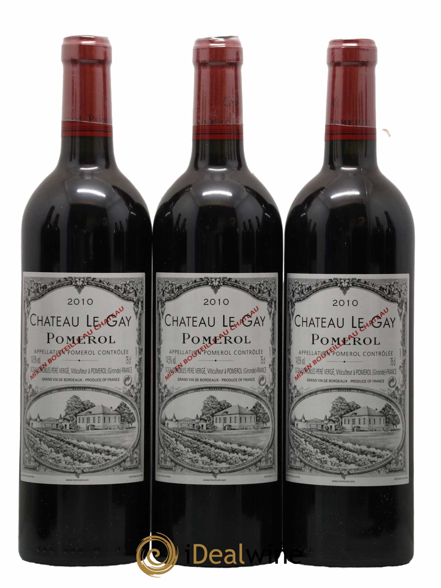 Château Le Gay 2010 - Lot de 12 bouteilles - 1