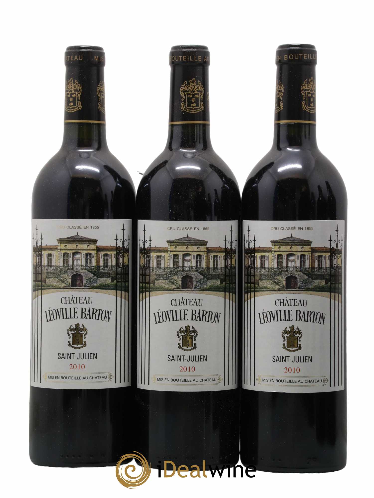 Château Léoville Barton 2ème Grand Cru Classé  2010 - Lot de 6 bouteilles - 1