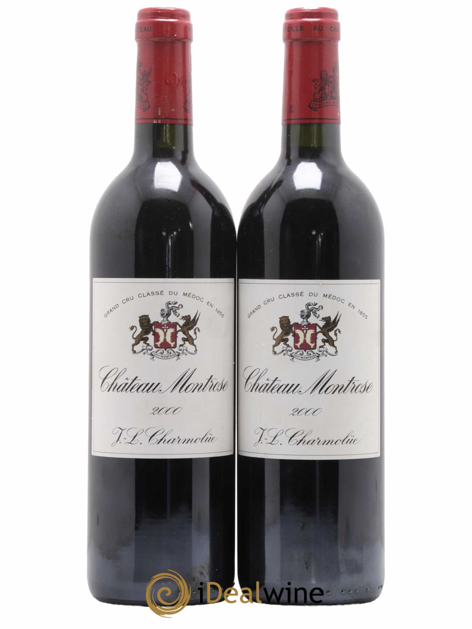 Château Montrose 2ème Grand Cru Classé 2000 - Lot de 2 bouteilles - 0