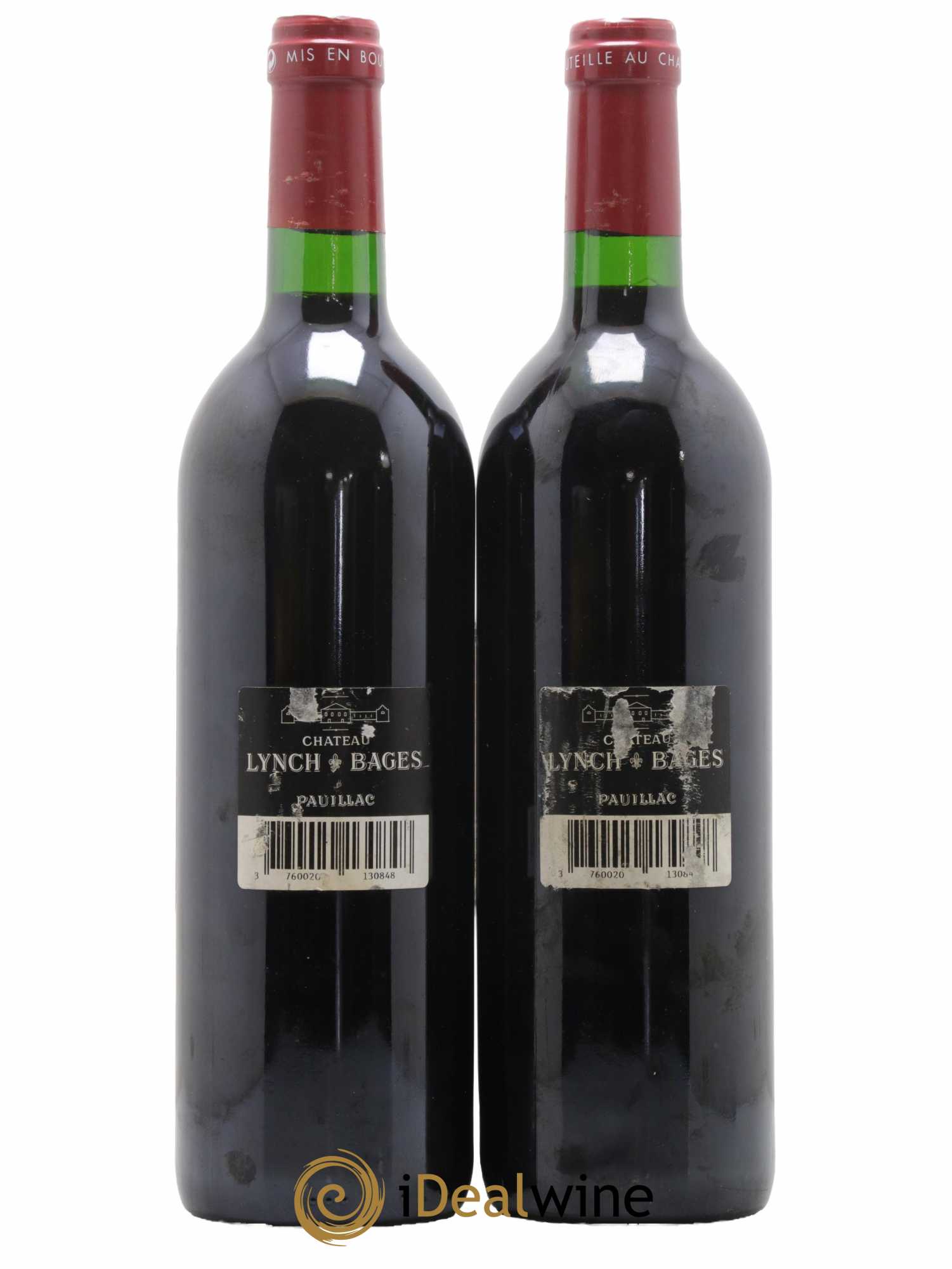 Château Lynch Bages 5ème Grand Cru Classé 2000 - Lot de 2 bouteilles - 1