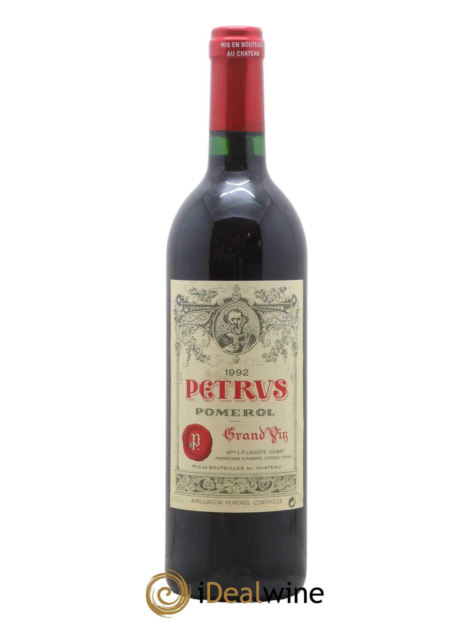 Petrus 1992 - Lot de 1 bouteille - 0