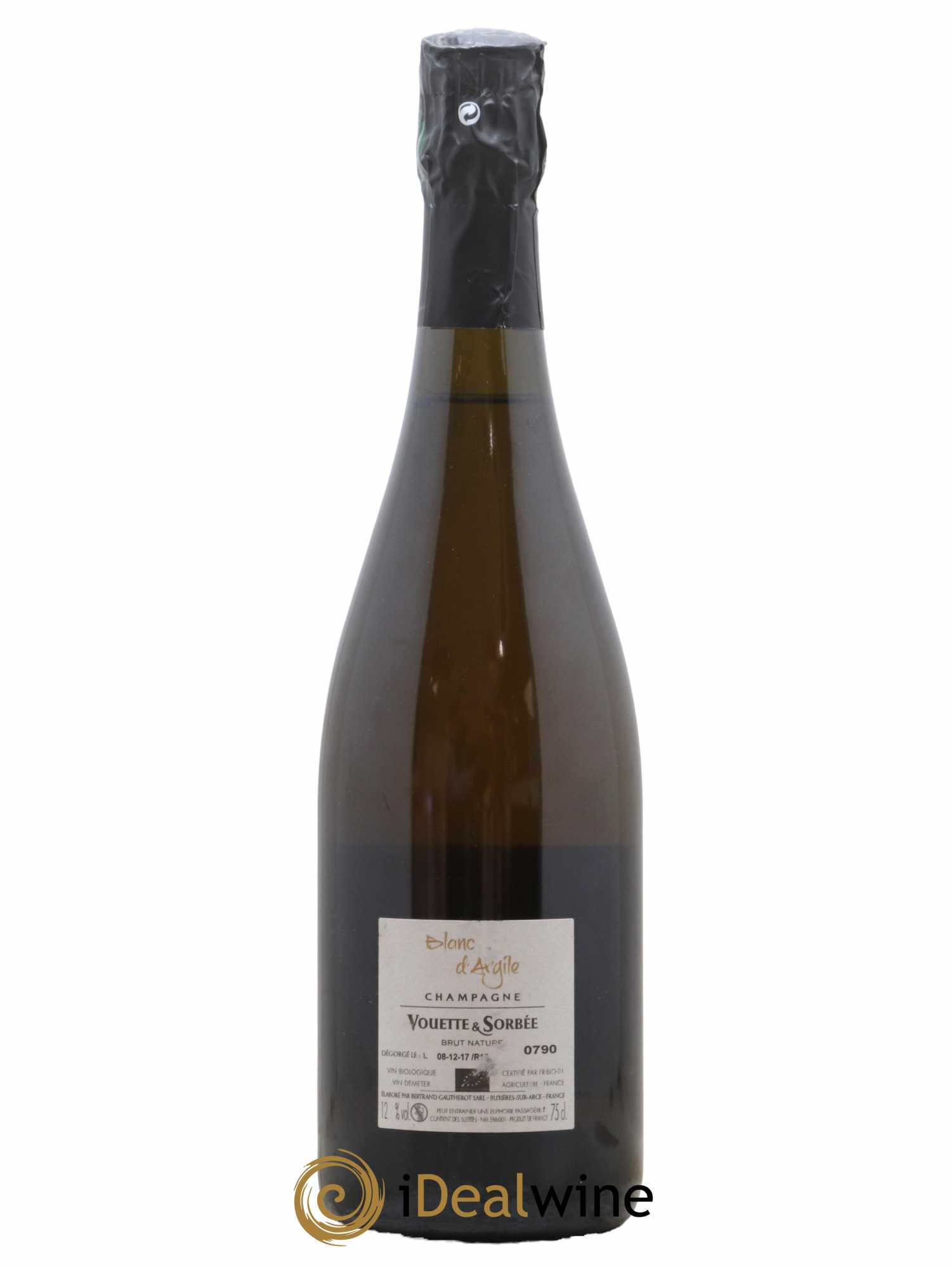Blanc d'Argile Vouette et Sorbée - Lot de 1 bouteille - 1