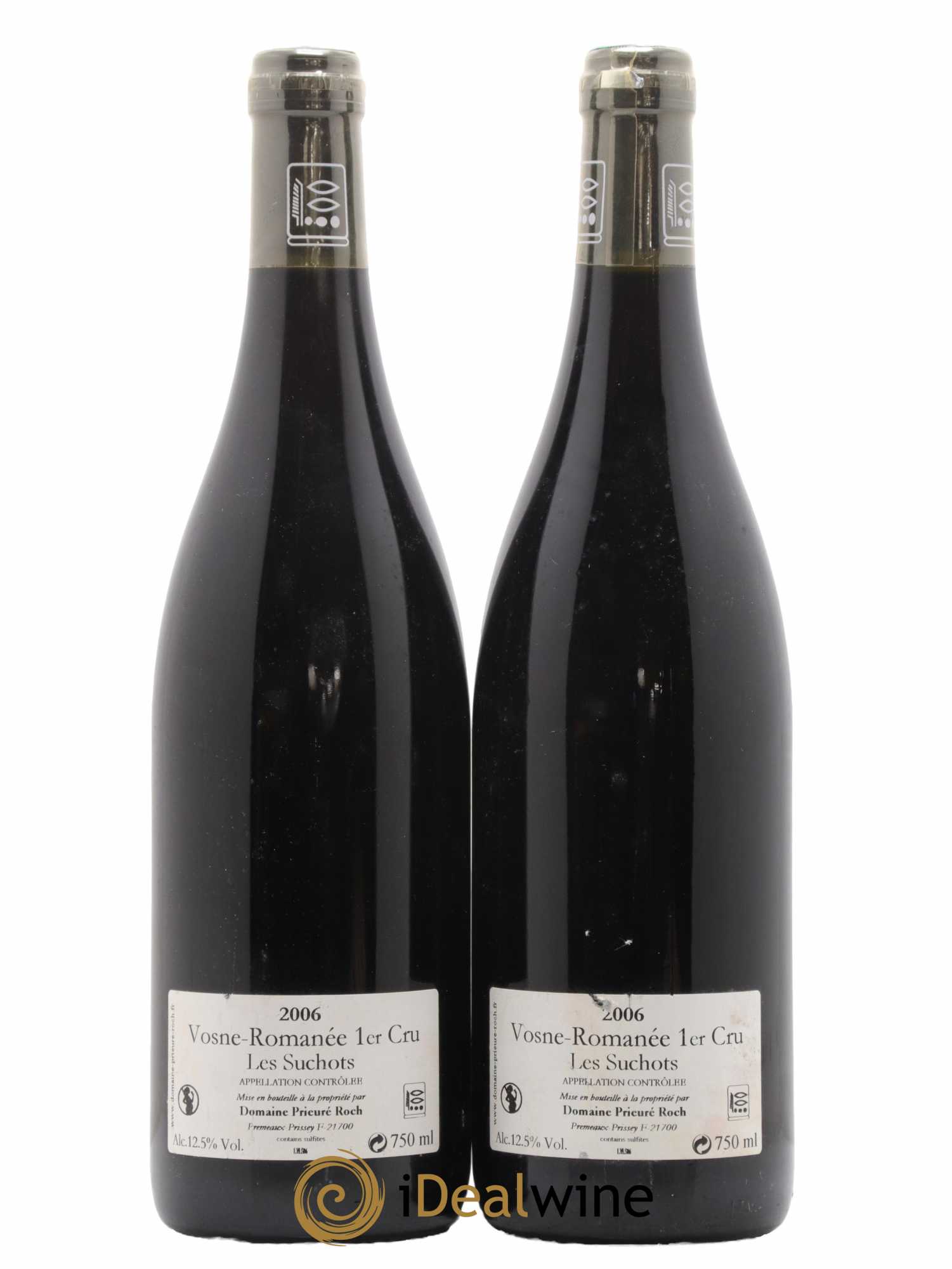 Vosne-Romanée 1er Cru Les Suchots Prieuré Roch 2006 - Lot de 2 bouteilles - 1