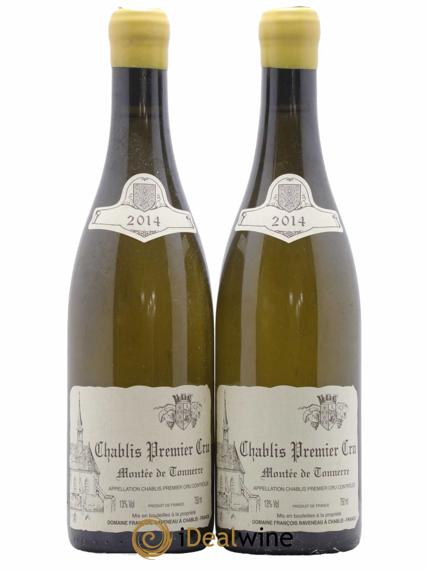 Chablis 1er Cru Montée de Tonnerre Raveneau (Domaine) 2014 - Lot de 2 bouteilles - 0