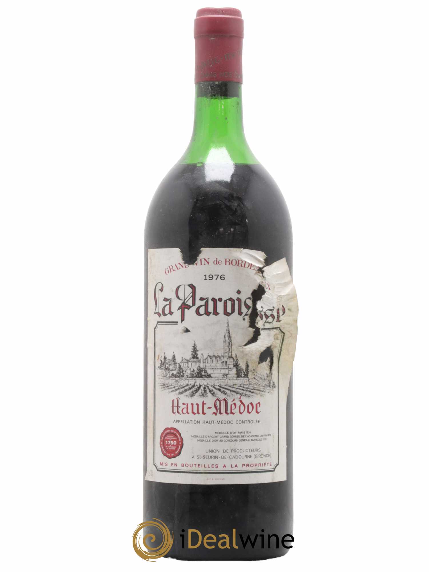 Haut Médoc La Paroisse 1976 - Lot de 1 magnum - 0