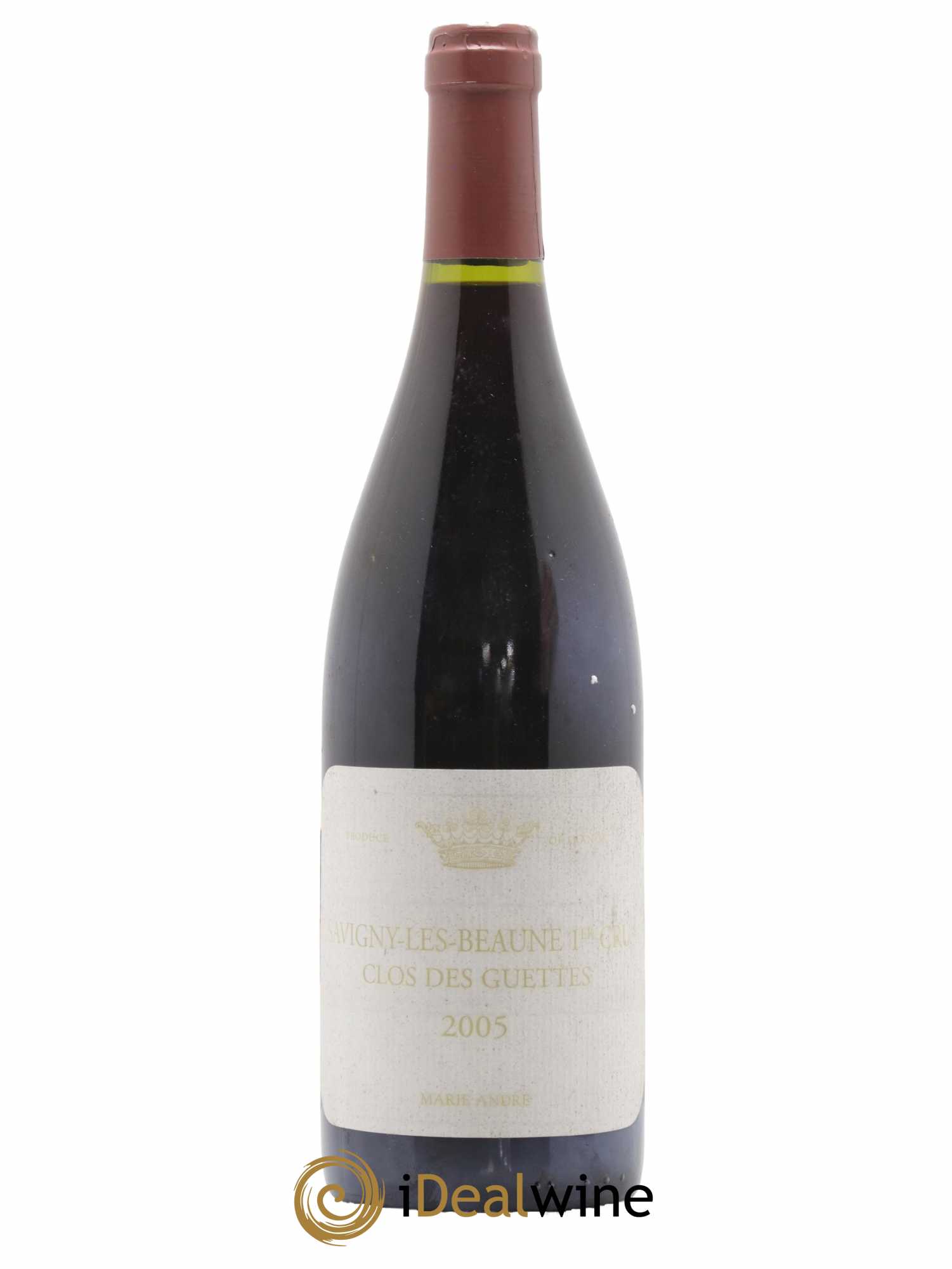 Savigny-lès-Beaune 1er Cru Clos des Guettes Marie André 2005 - Lot de 1 bouteille - 0