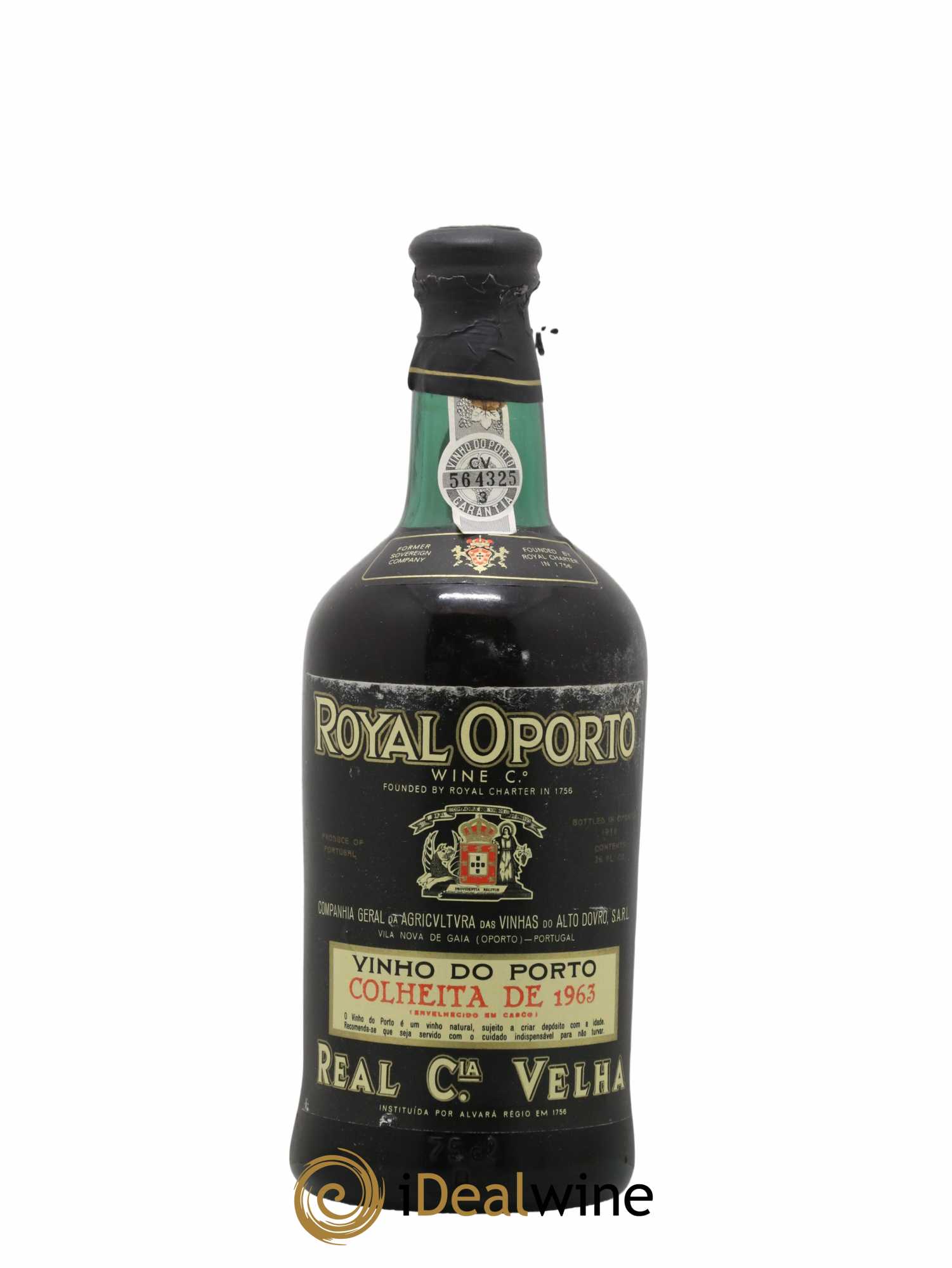 Porto Royal Oporto Real Companhia Velha 1963 - Lot de 1 bouteille - 0