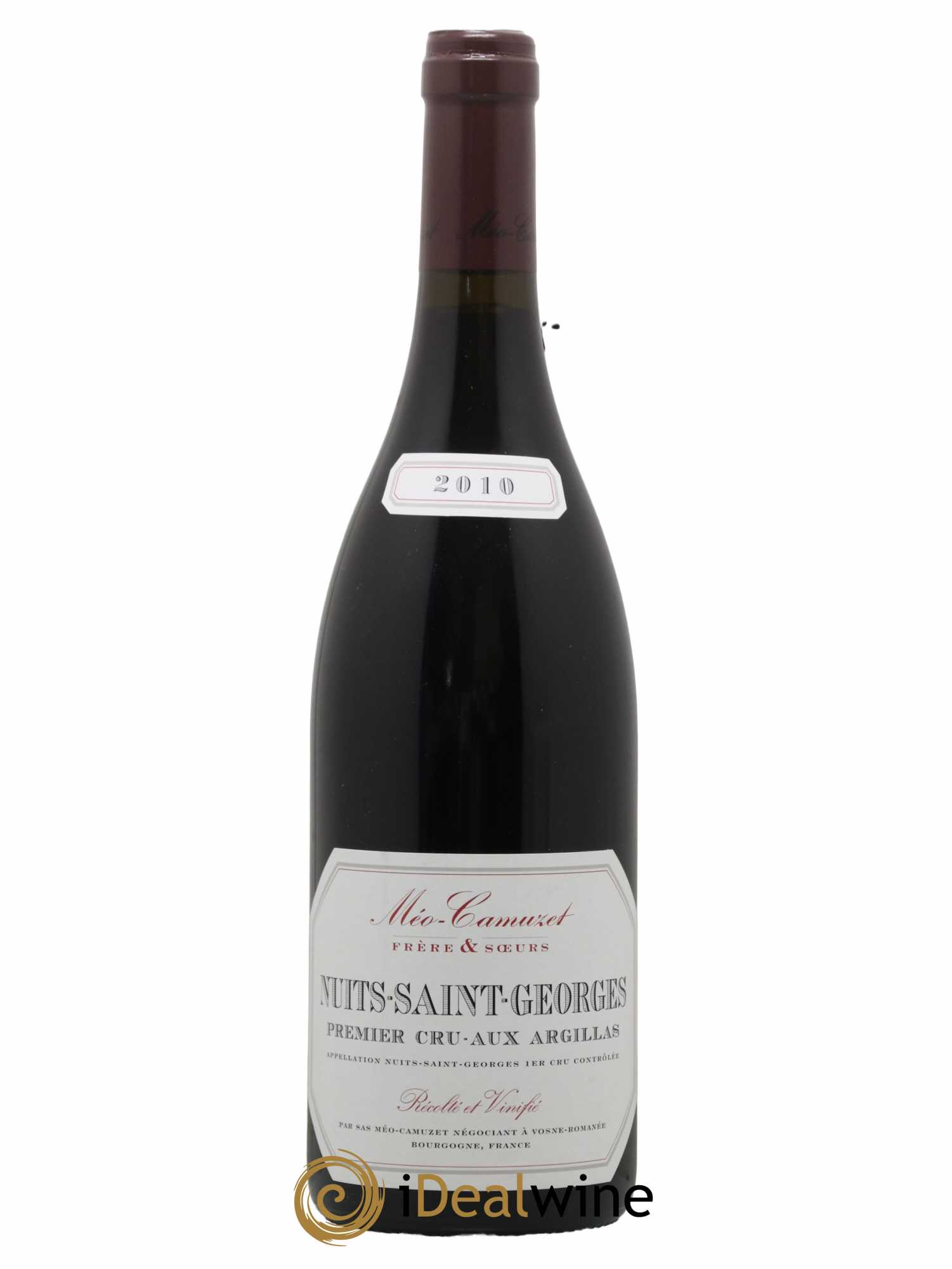 Nuits-Saint-Georges 1er Cru Argillas Méo-Camuzet (Frère & Soeurs) 2010 - Lot de 1 bouteille - 0
