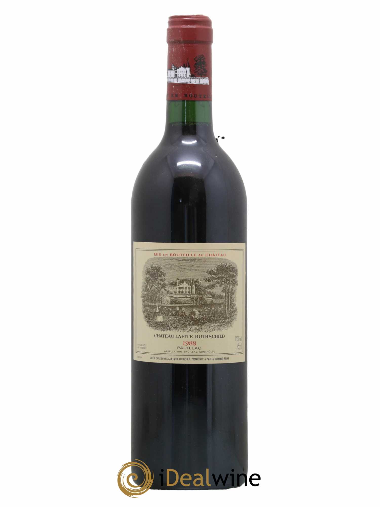Château Lafite Rothschild 1er Grand Cru Classé 1988 - Lot de 1 bouteille - 0
