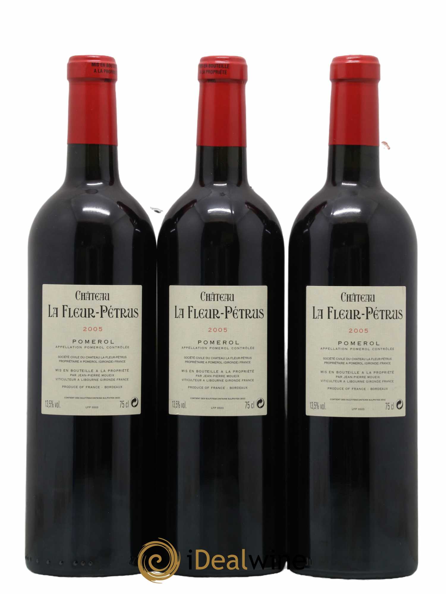 Château la Fleur Petrus 2005 - Lot de 3 bouteilles - 1