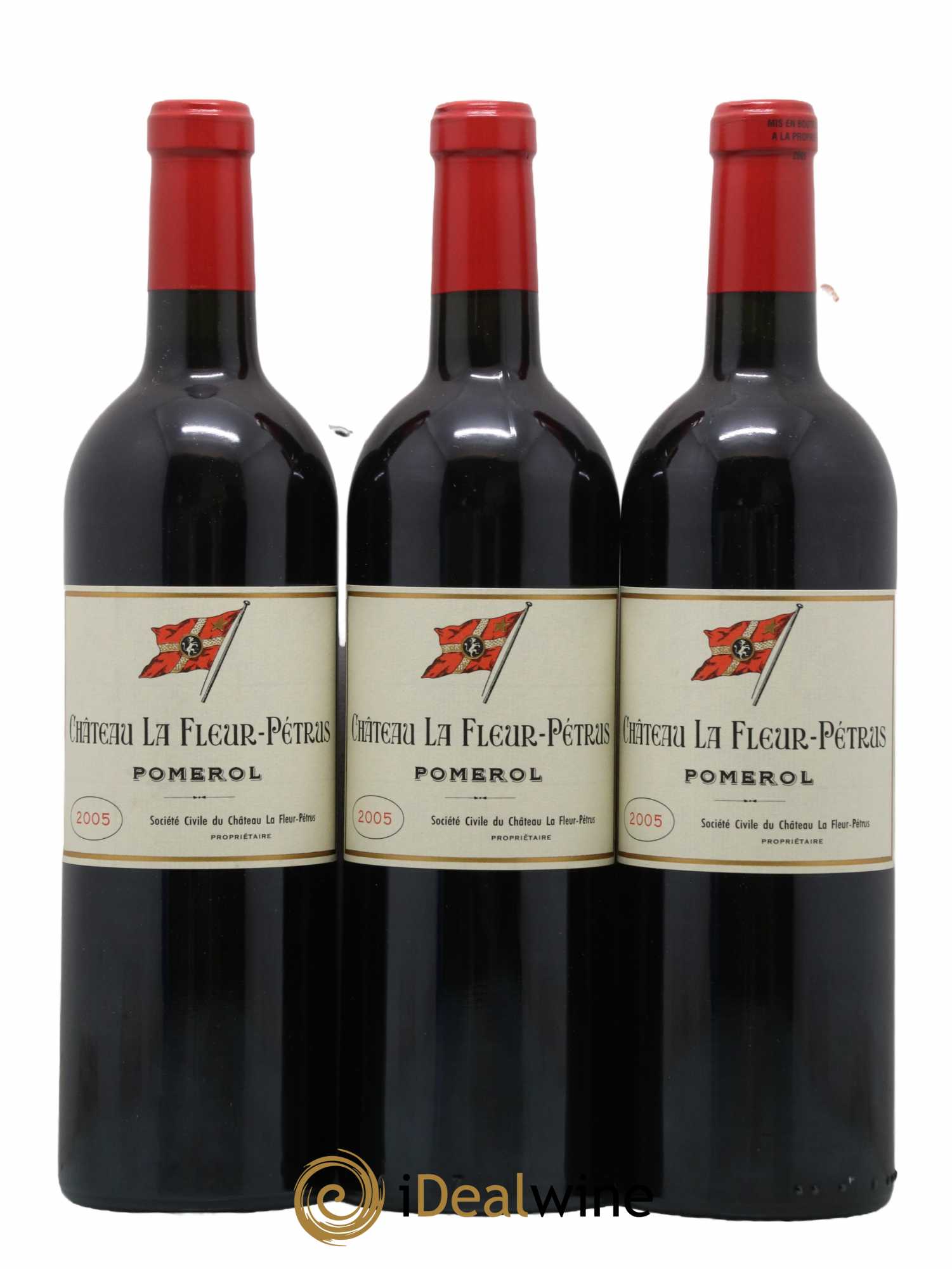 Château la Fleur Petrus 2005 - Lot de 3 bouteilles - 0