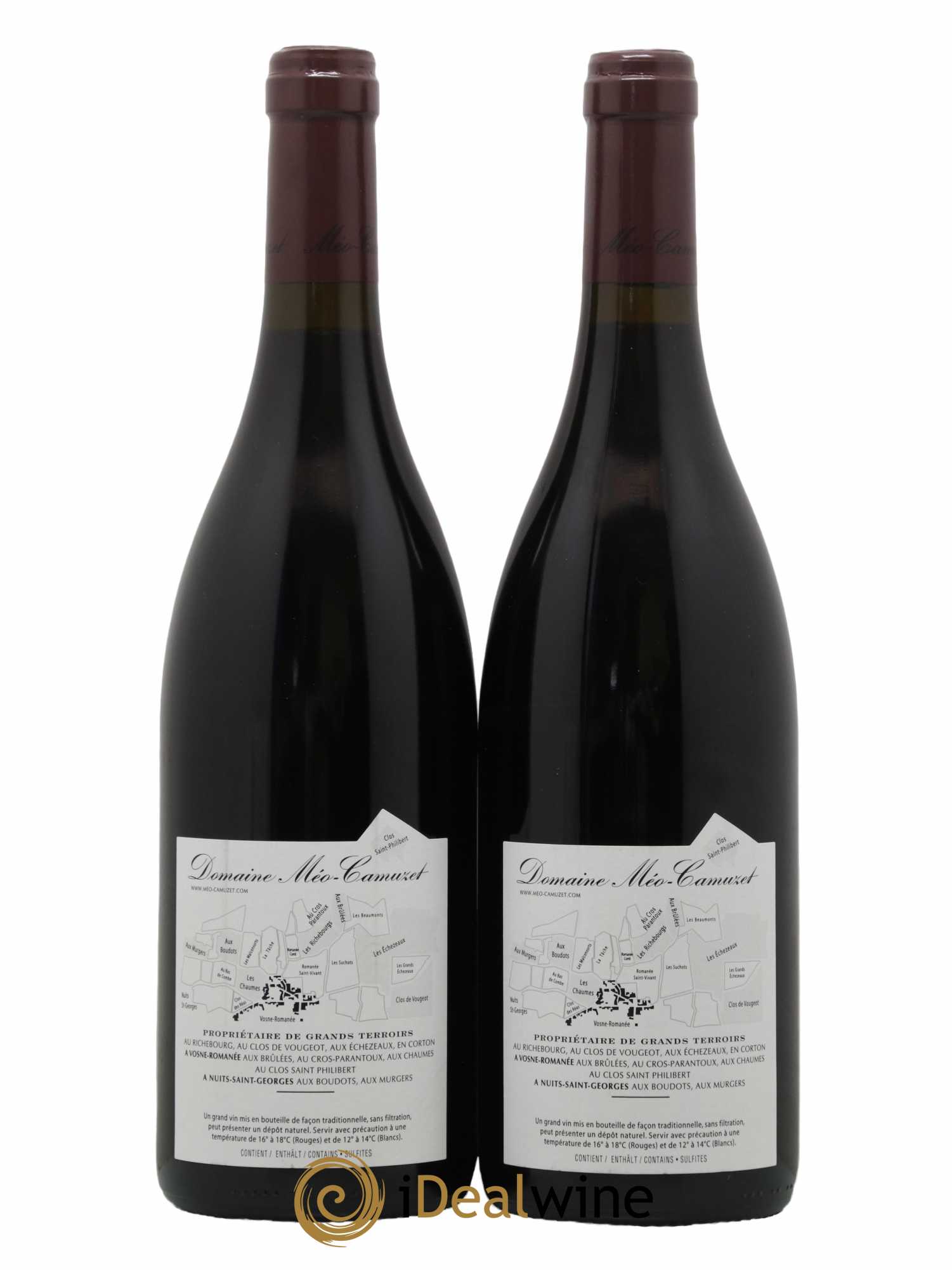 Nuits-Saint-Georges 1er Cru Aux Boudots Méo-Camuzet (Domaine) 2010 - Lot de 2 bouteilles - 1