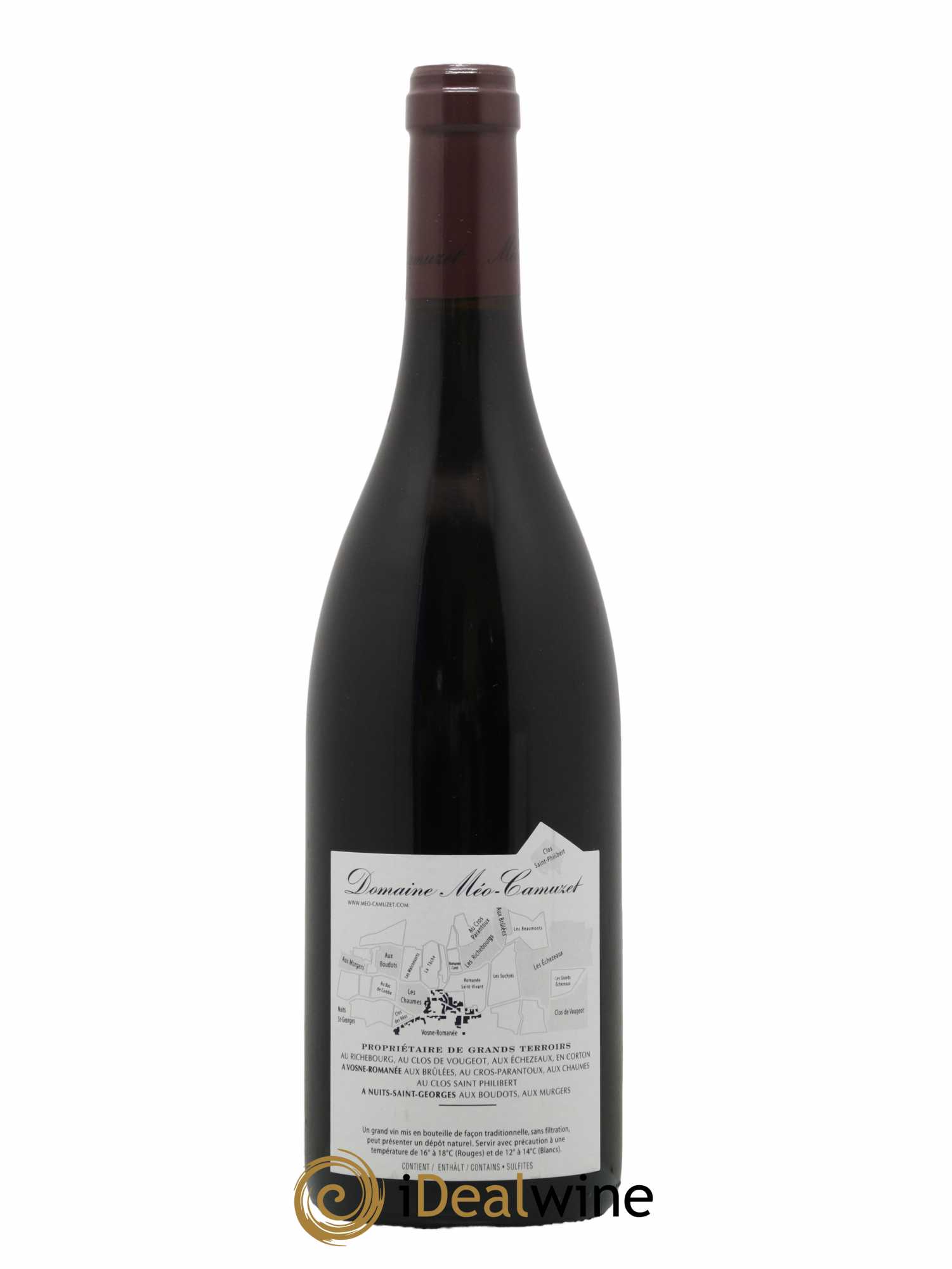 Nuits-Saint-Georges 1er Cru Aux Boudots Méo-Camuzet (Domaine) 2011 - Lot de 1 bouteille - 1