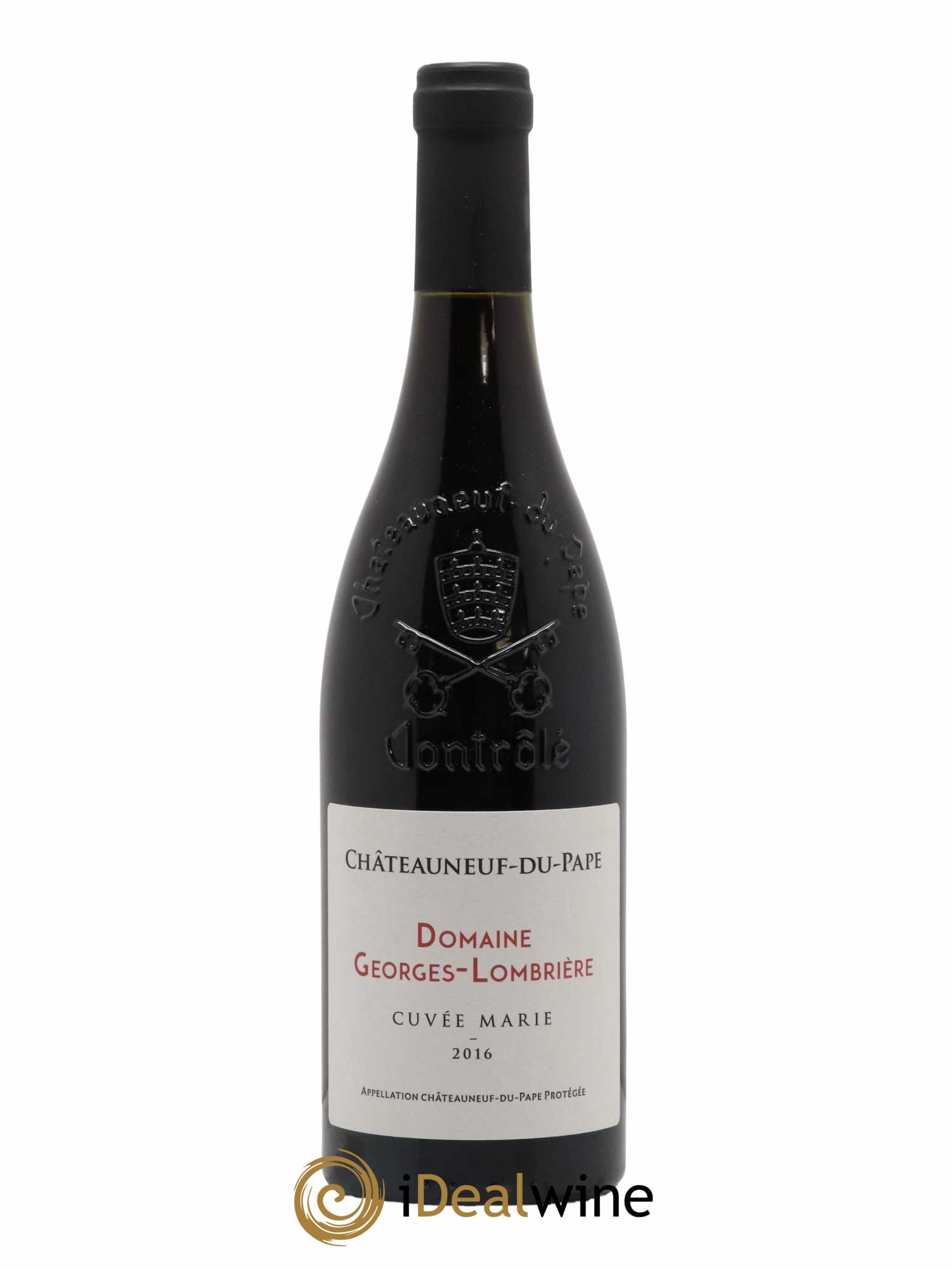 Châteauneuf-du-Pape Cuvée Marie Domaine Georges-Lombrière 2016 - Lot de 1 bouteille - 0