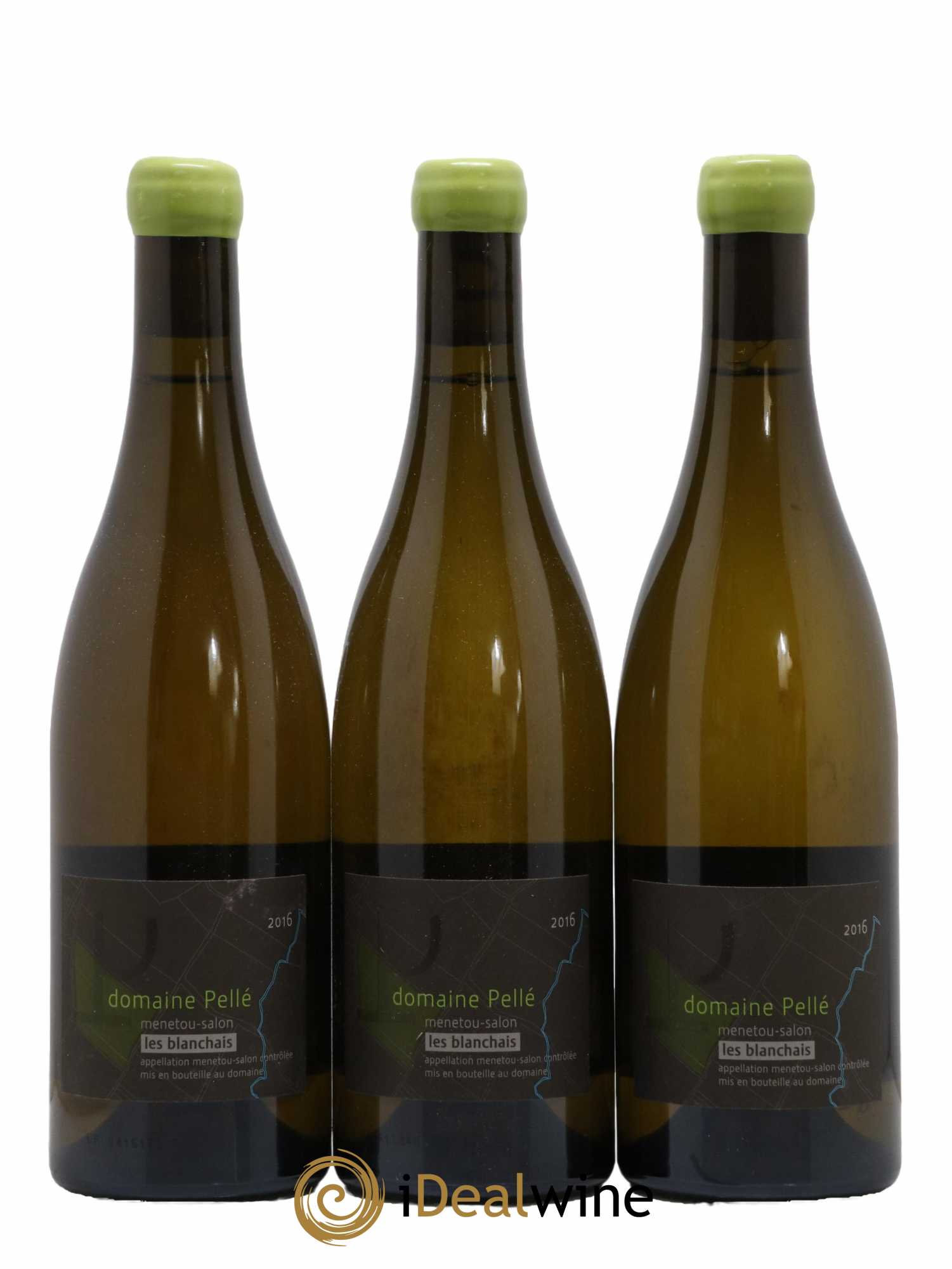 Menetou-Salon Les Blanchais Domaine Henry Pellé 2016 - Lot de 3 bouteilles - 0
