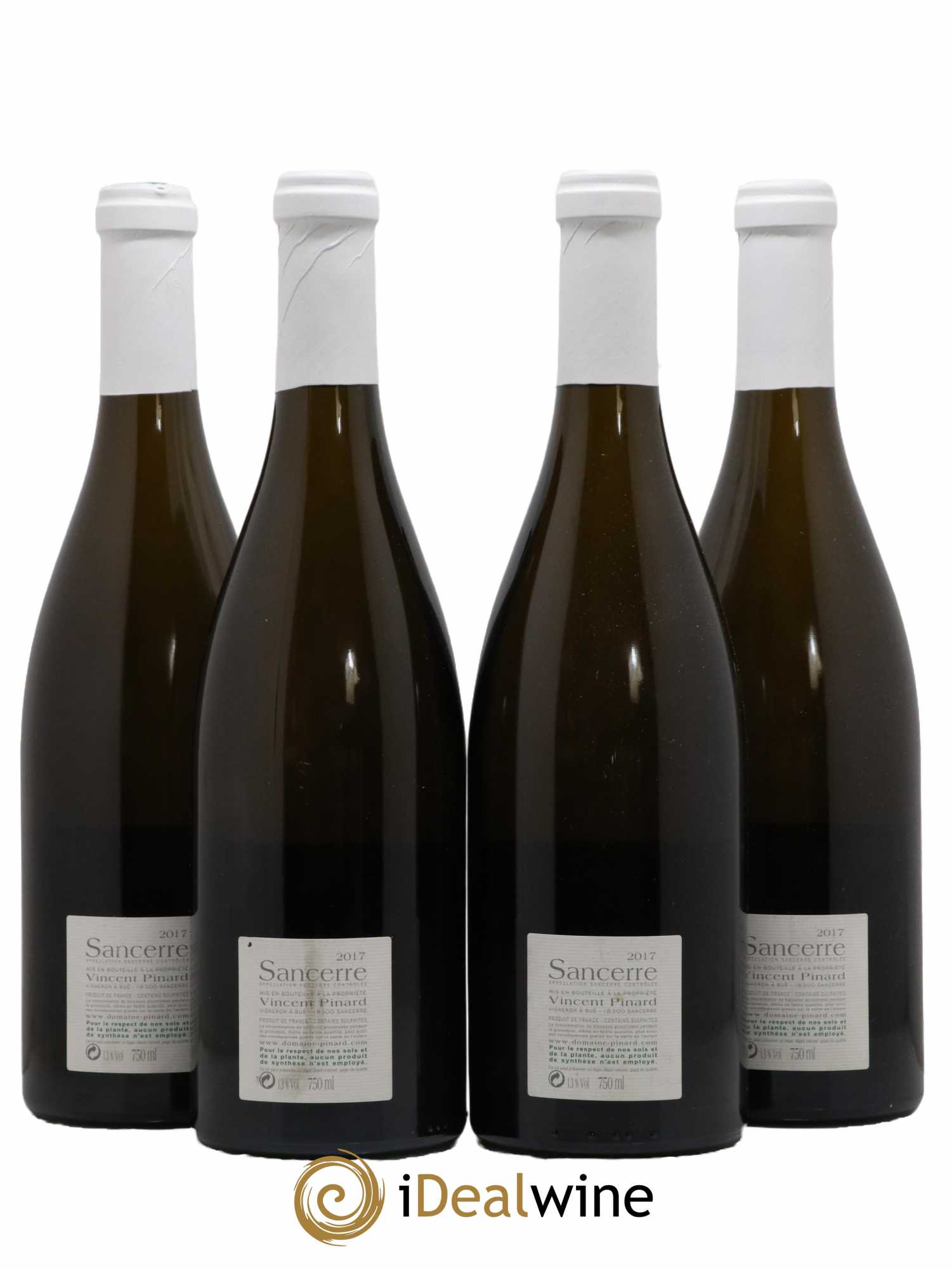 Sancerre Grand Chemarin Vincent Pinard 2017 - Lot de 4 bouteilles - 1
