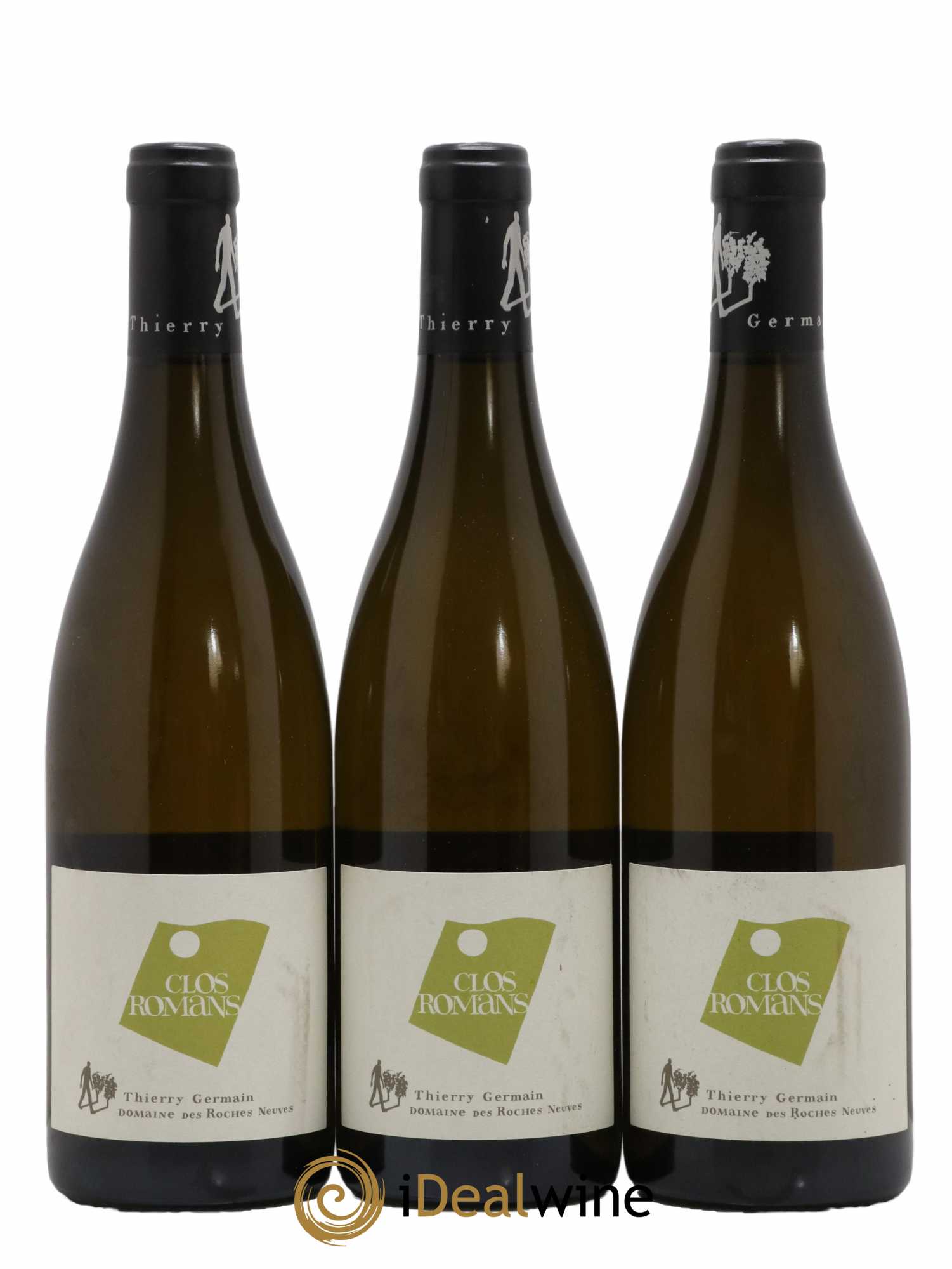 Saumur Clos Romans Domaine des Roches Neuves - Thierry Germain 2017 - Lot de 3 bouteilles - 0