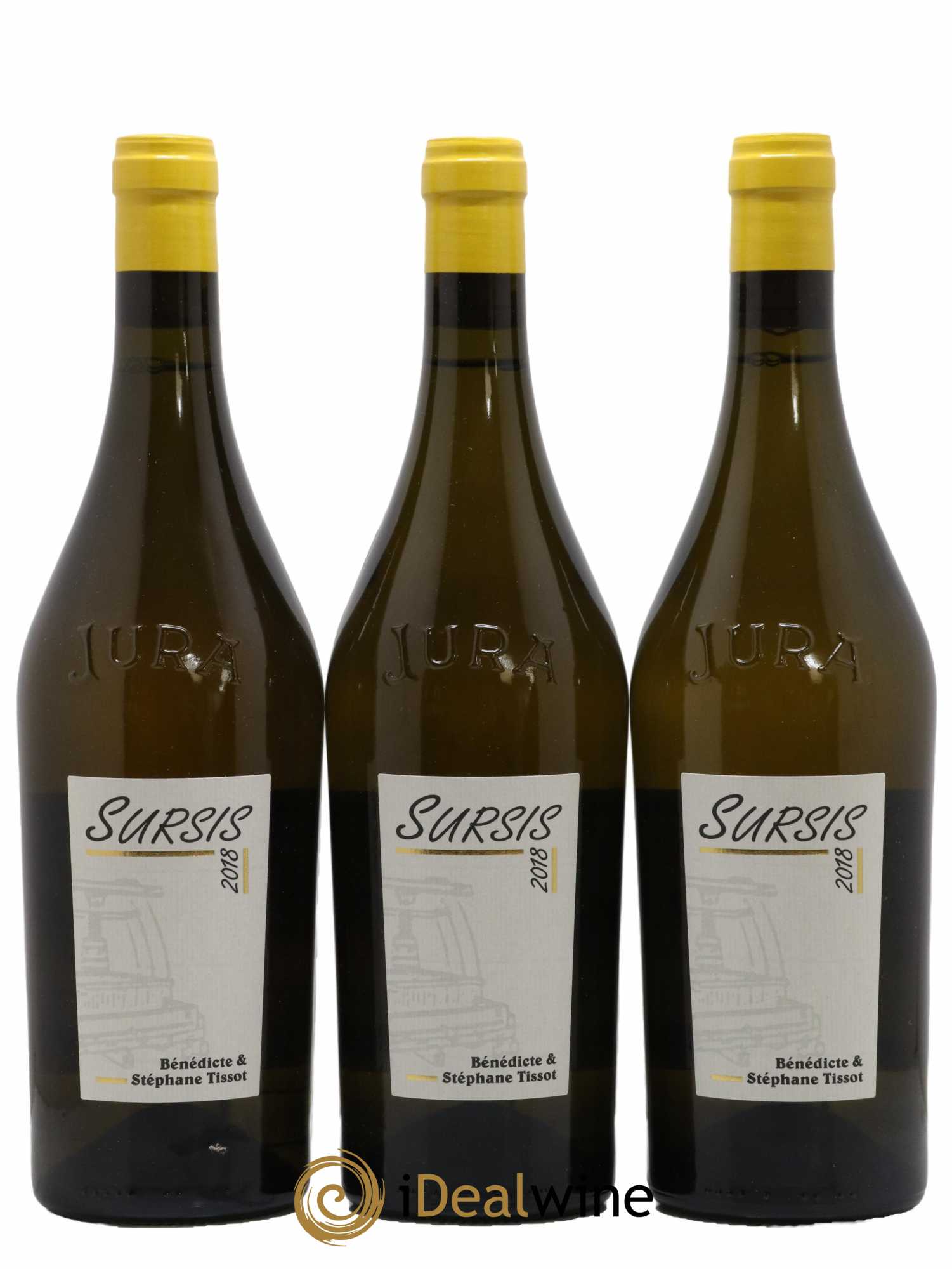 Côtes du Jura Sursis Bénédicte et Stéphane Tissot 2018 - Lot de 3 bouteilles - 0
