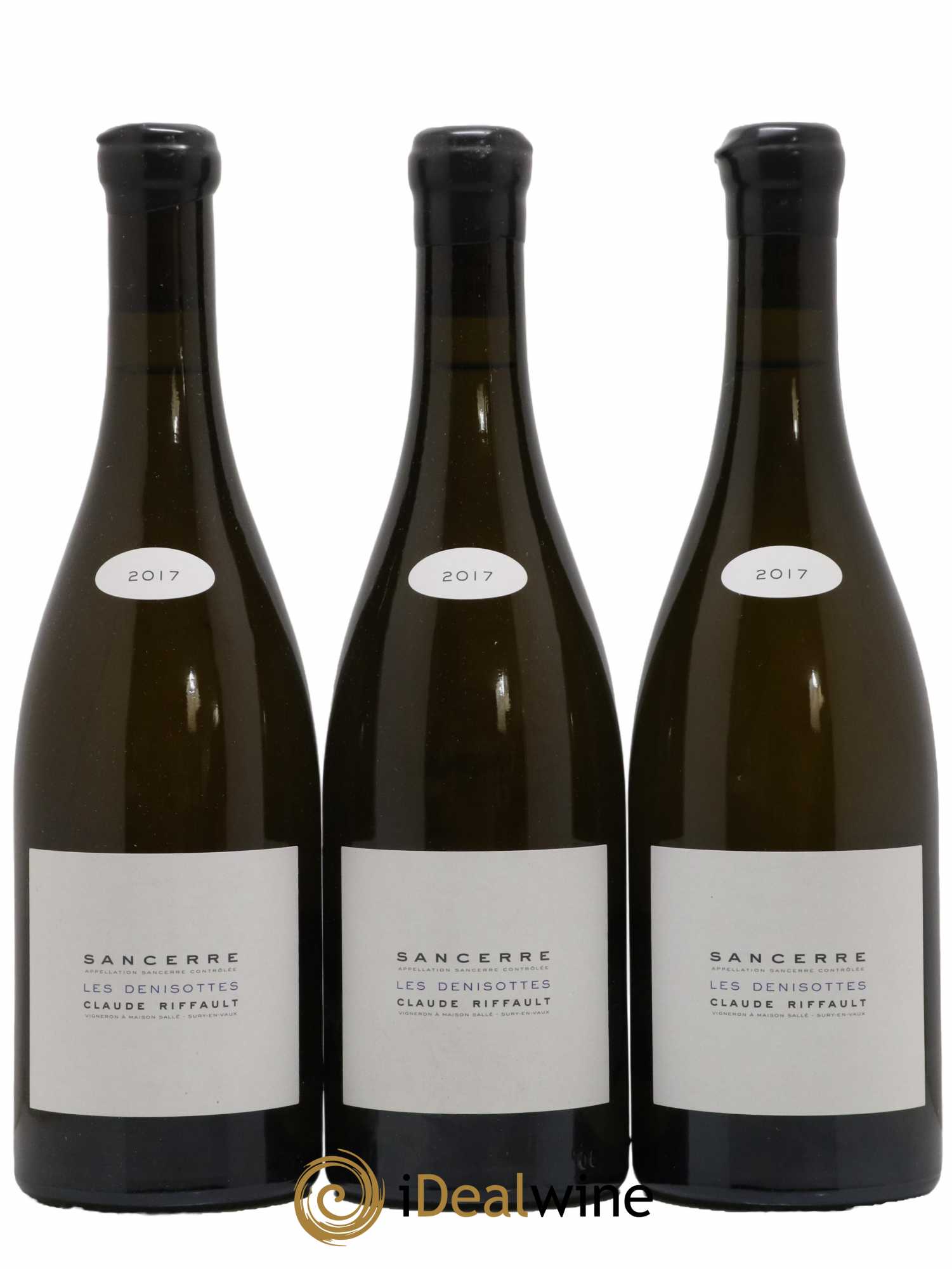 Sancerre Les Denisottes Claude Riffault 2017 - Lot de 3 bouteilles - 0