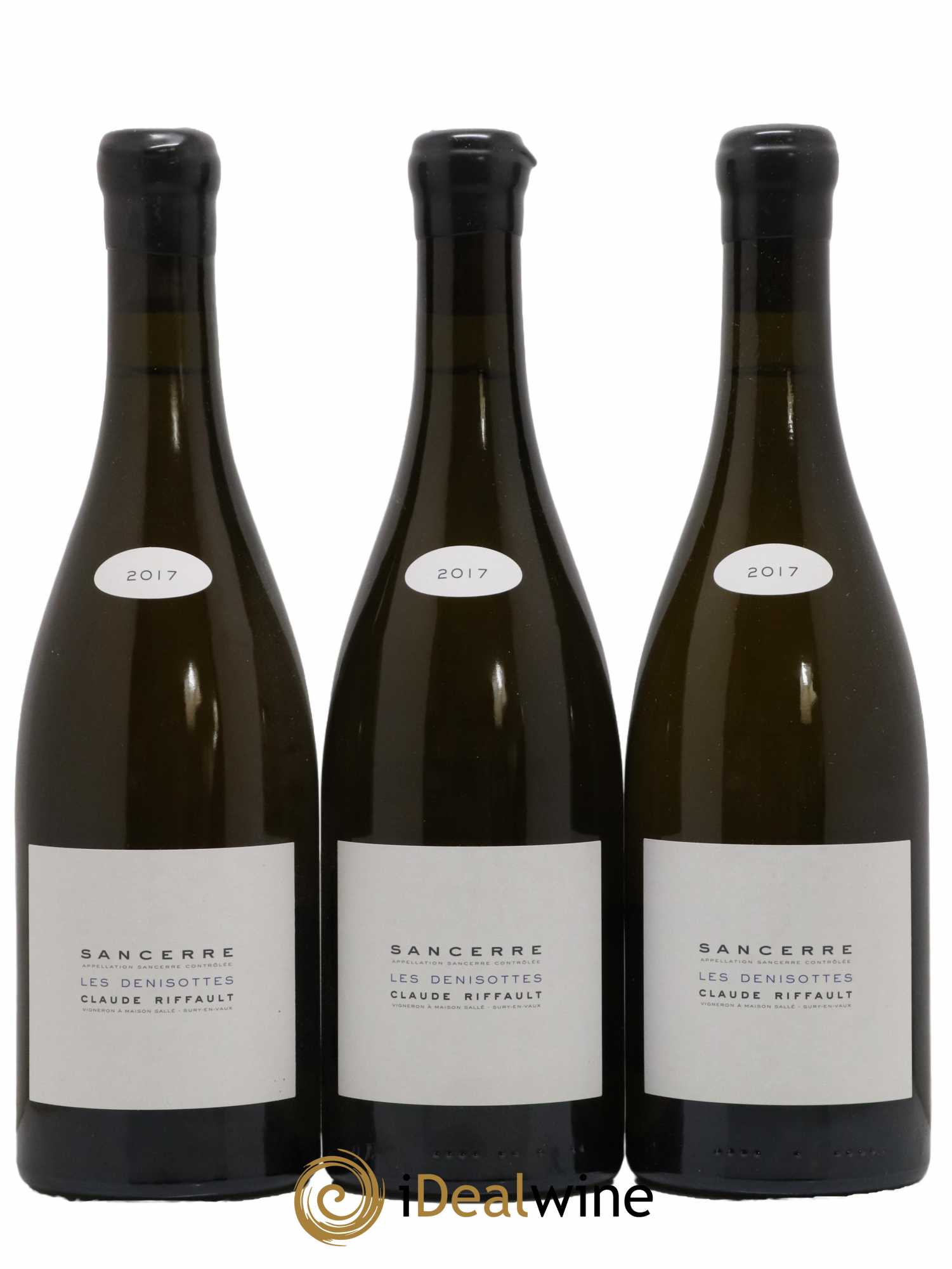 Sancerre Les Denisottes Claude Riffault 2017 - Lot de 3 bouteilles - 0