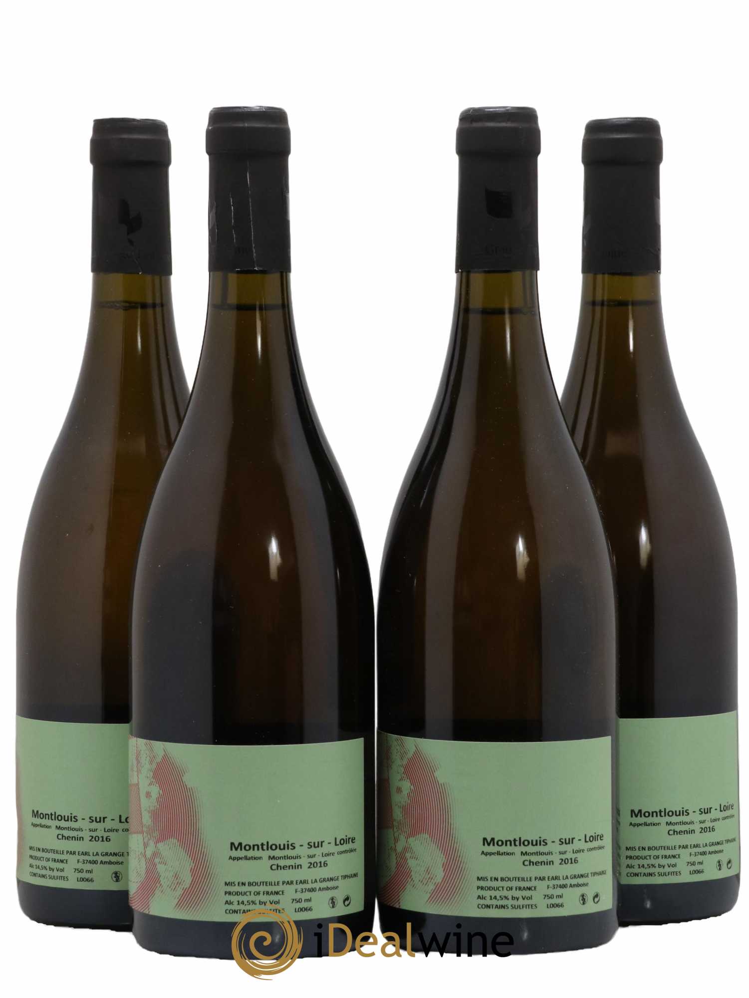Montlouis-sur-Loire Les Epinays La Grange Tiphaine 2016 - Lot de 4 bouteilles - 1