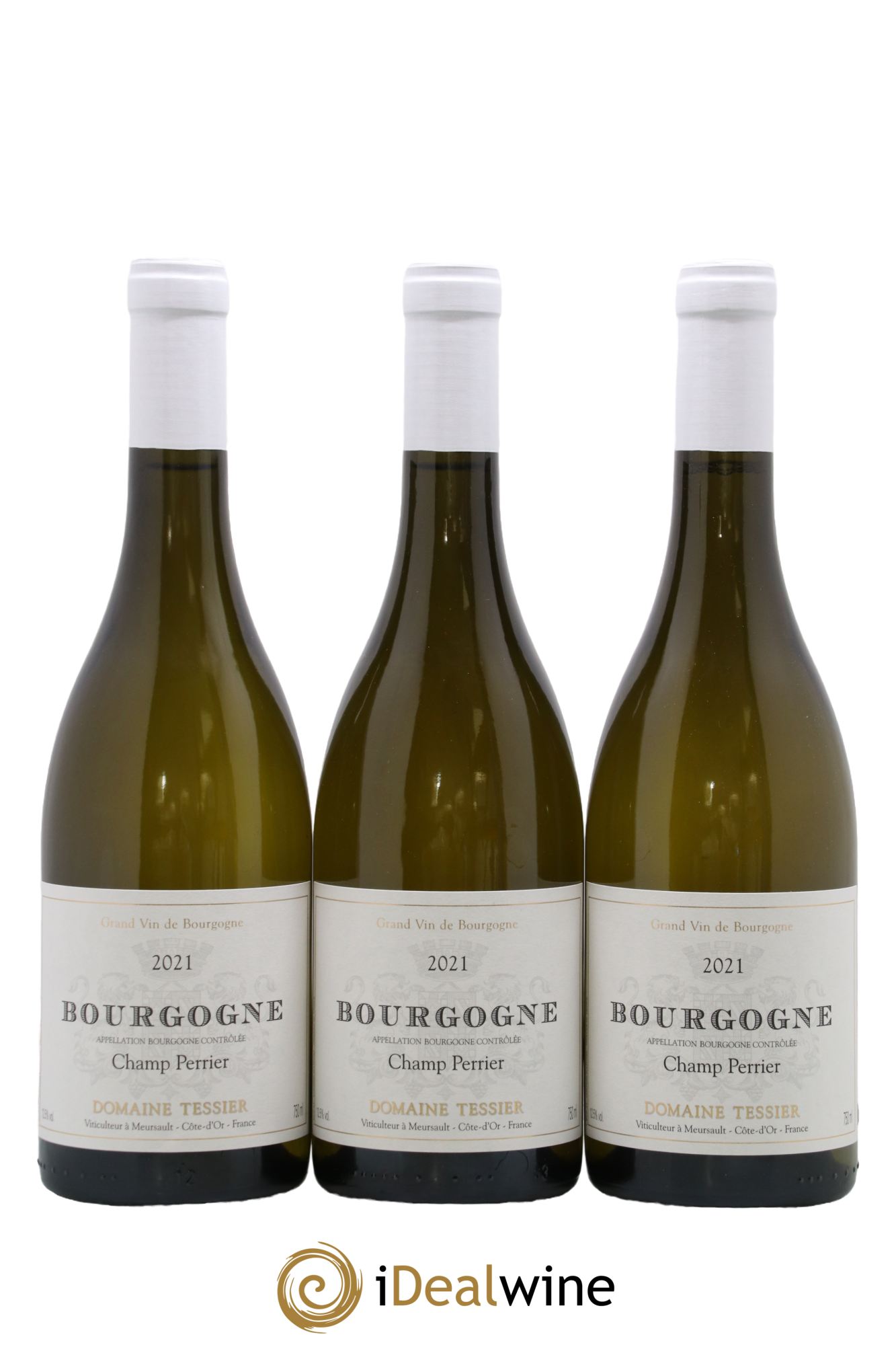 Bourgogne Champ Perrier Tessier 2021 - Lot de 3 bouteilles - 0