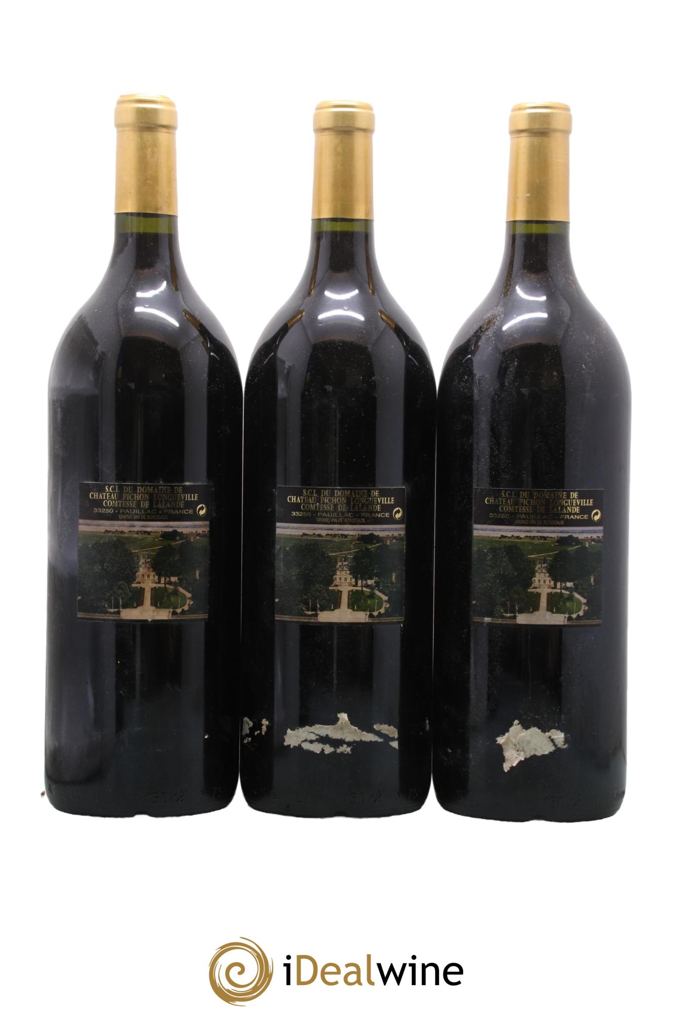 Château Pichon Longueville Comtesse de Lalande 2ème Grand Cru Classé 1999 - Lot de 3 magnums - 1