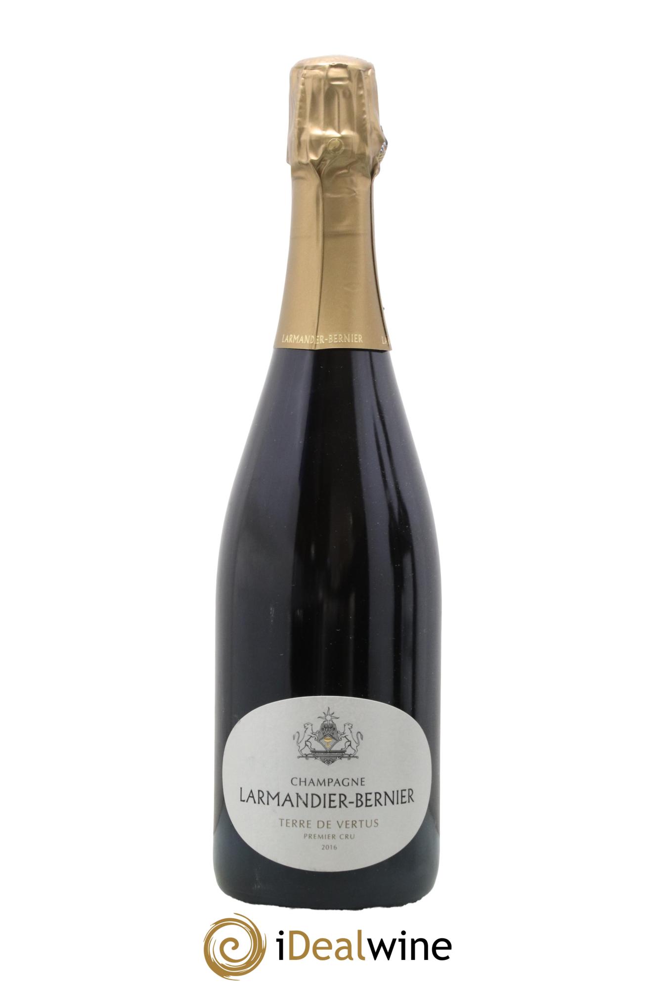 Terre de Vertus 1er Cru Non dosé Larmandier-Bernier 2016 - Lot de 1 bouteille - 0