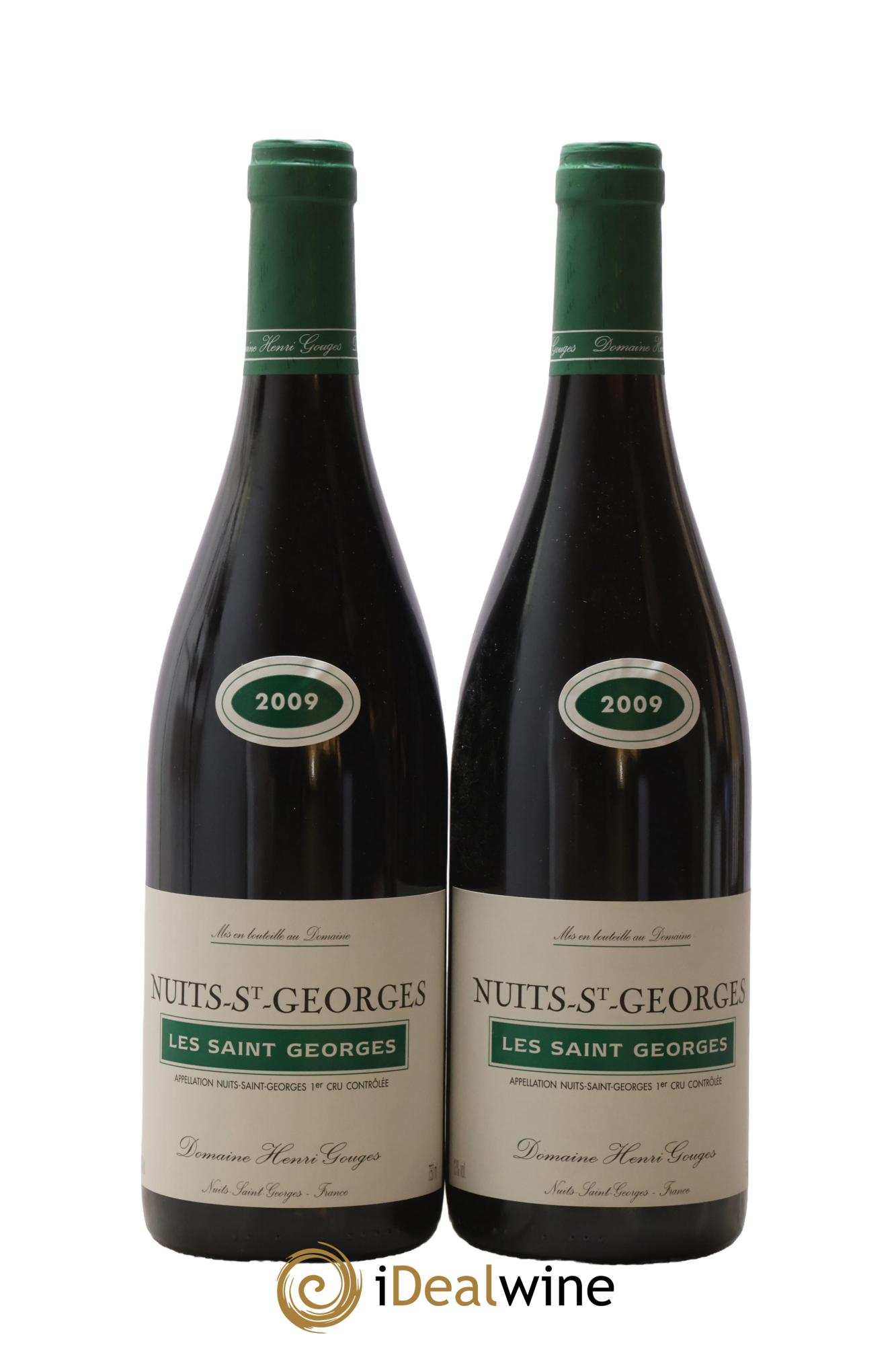 Nuits-Saint-Georges 1er Cru Les Saints Georges Henri Gouges 2009 - Lot of 2 bottles - 0