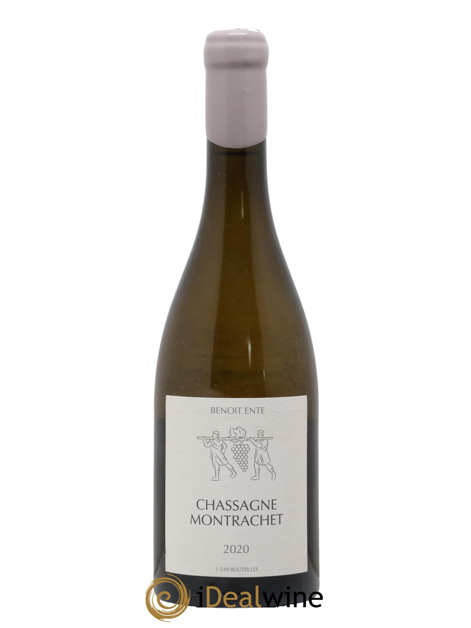 Chassagne-Montrachet Les Houillères Benoit Ente 2020 - Lot de 1 bouteille - 0