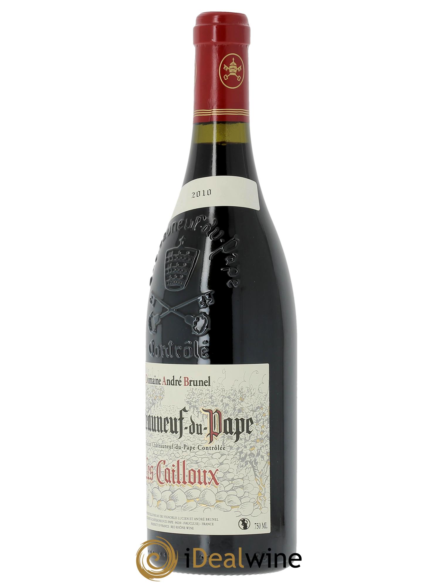 Châteauneuf-du-Pape Les Cailloux André Brunel  2010 - Lot de 1 bouteille - 1