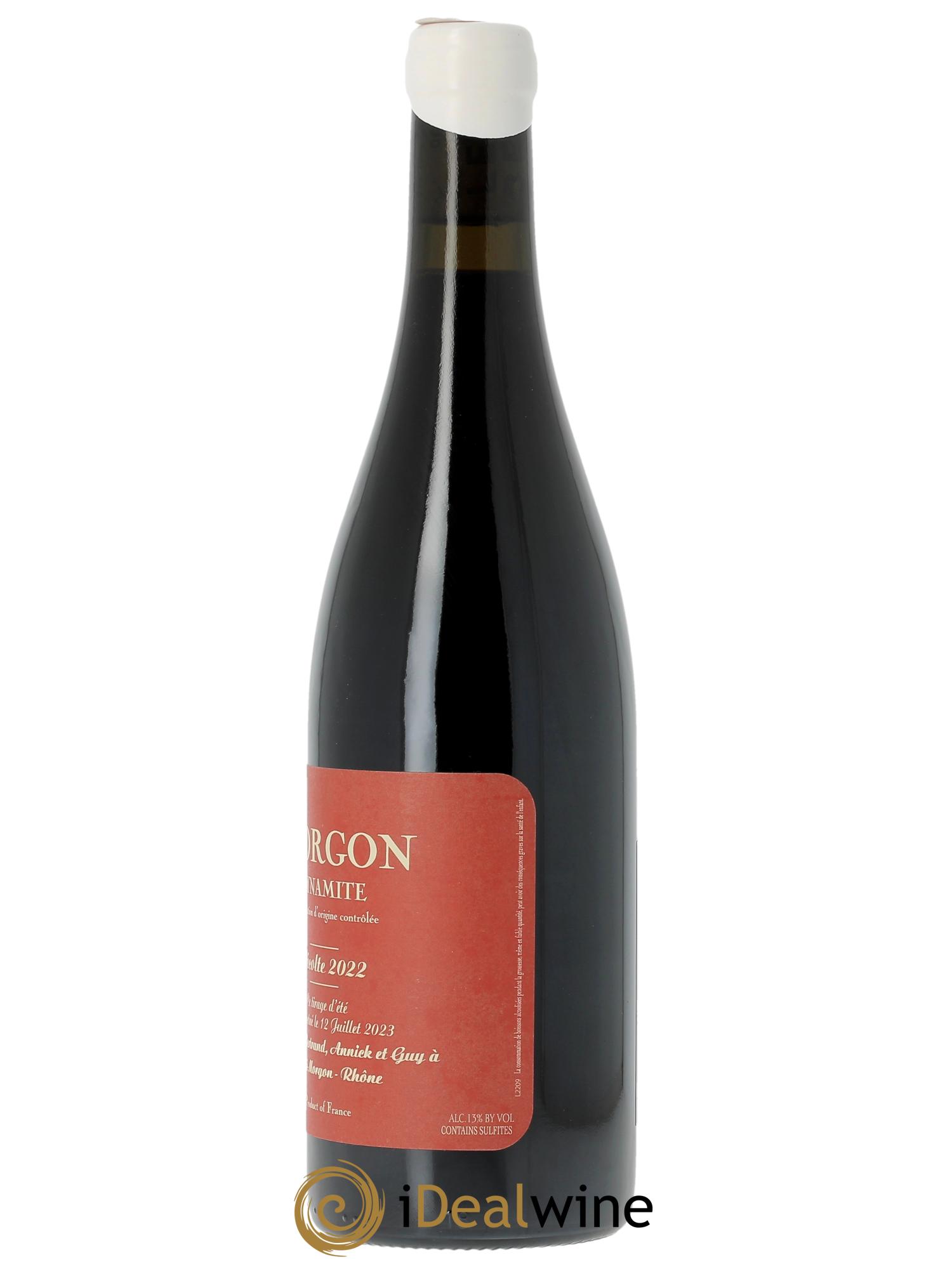 Morgon Dynamite Yann Bertrand 2022 - Lot de 1 bouteille - 2