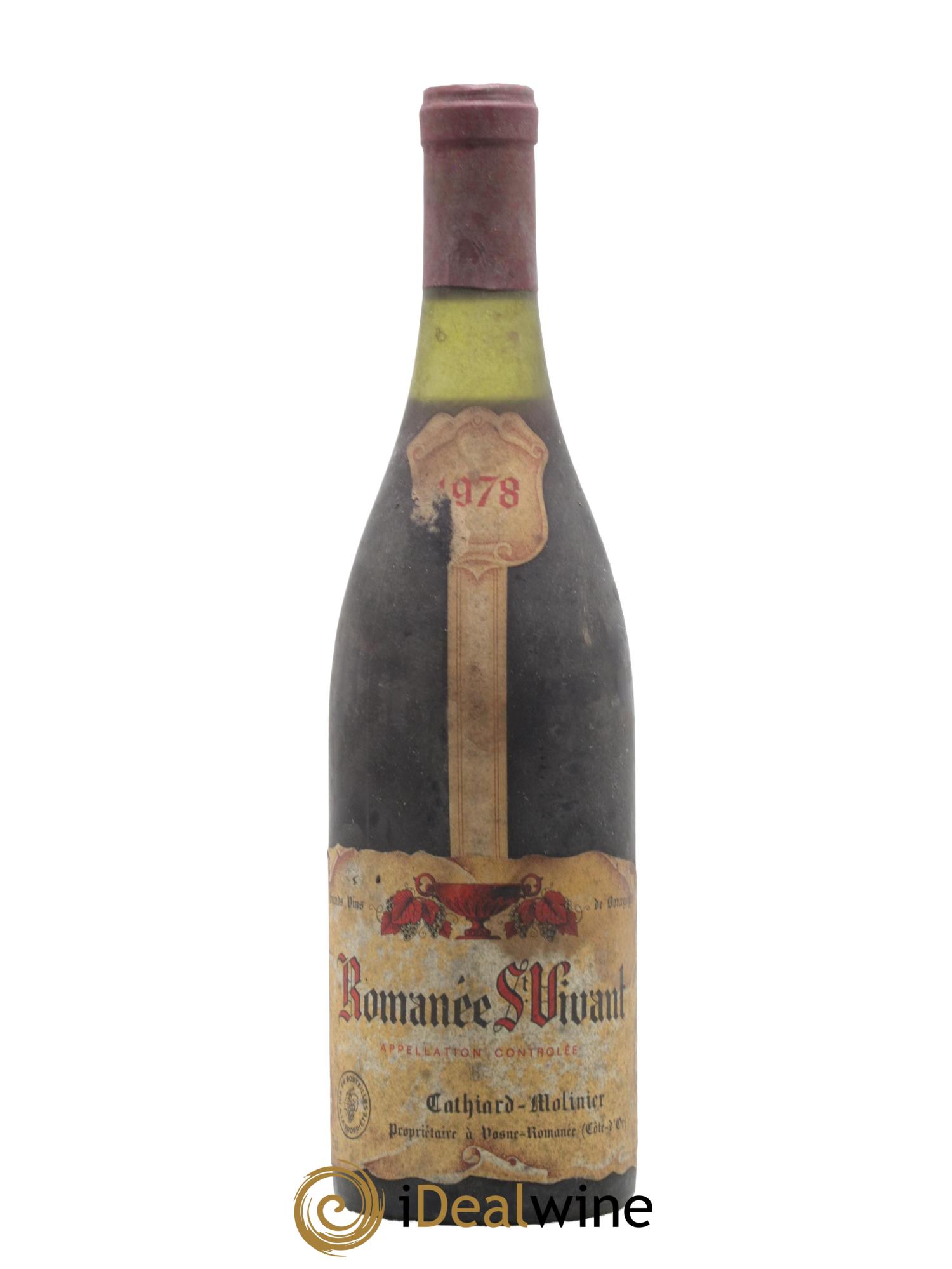 Romanée-Saint-Vivant Grand Cru Sylvain Cathiard & Fils 1978 - Lotto di 1 bottiglia - 0