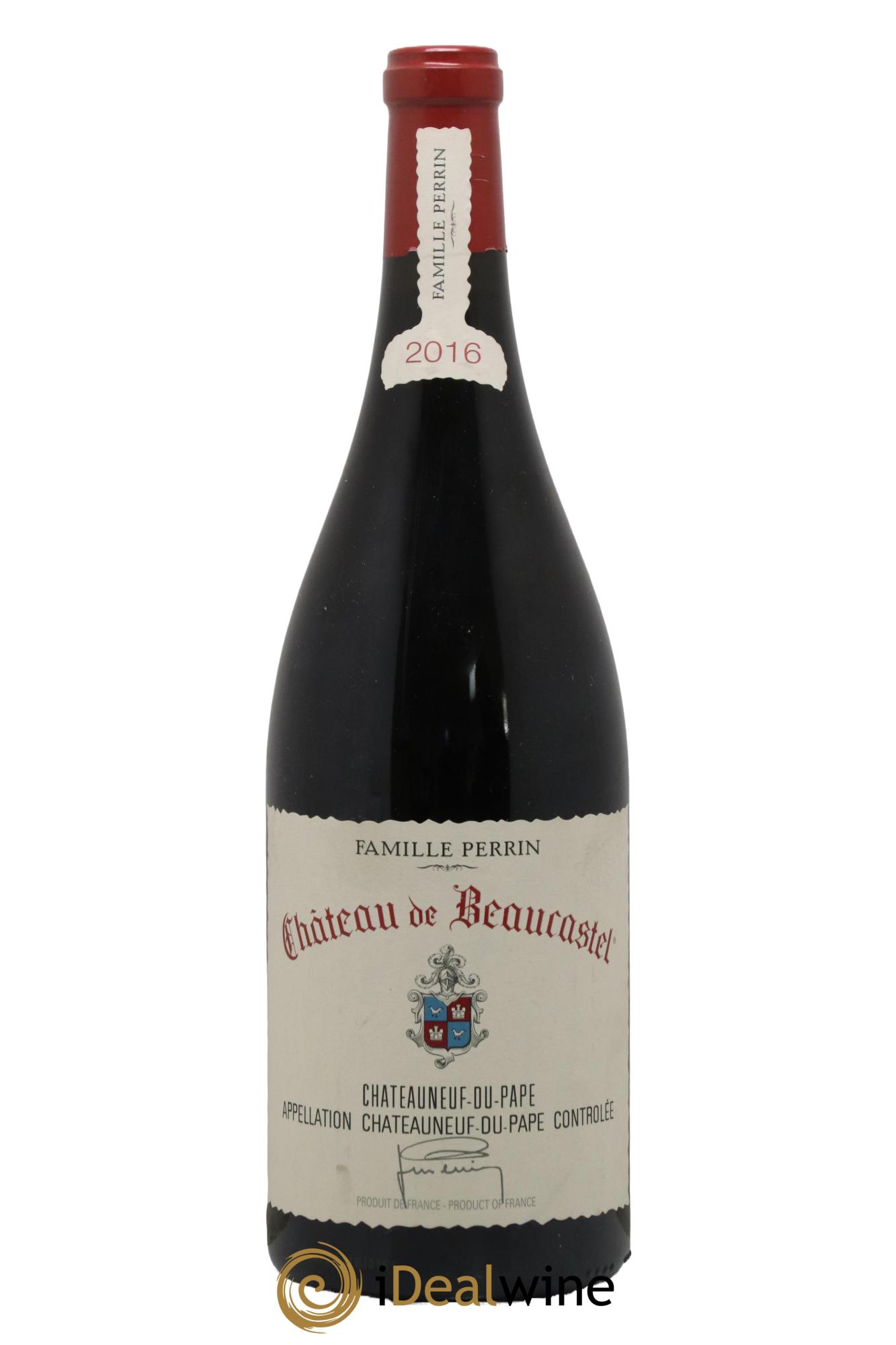 Châteauneuf-du-Pape Château de Beaucastel Famille Perrin 2016 - Lot de 1 magnum - 0