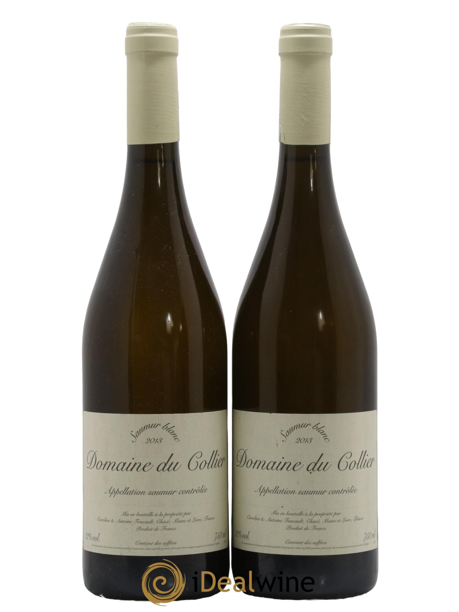 Saumur Domaine du Collier 2013 - Lot de 2 bouteilles - 0