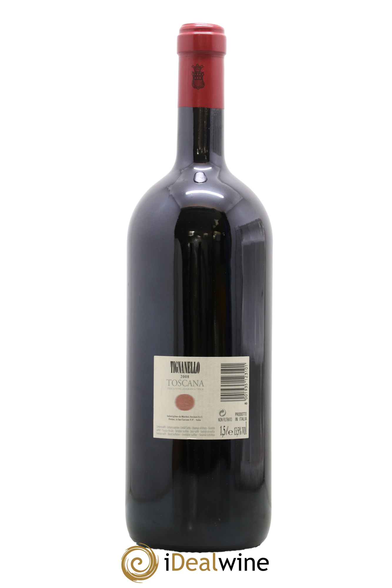 Toscana IGT Tignanello Tenuta Tignanello - Marchesi Antinori 2008 - Lot de 1 magnum - 1