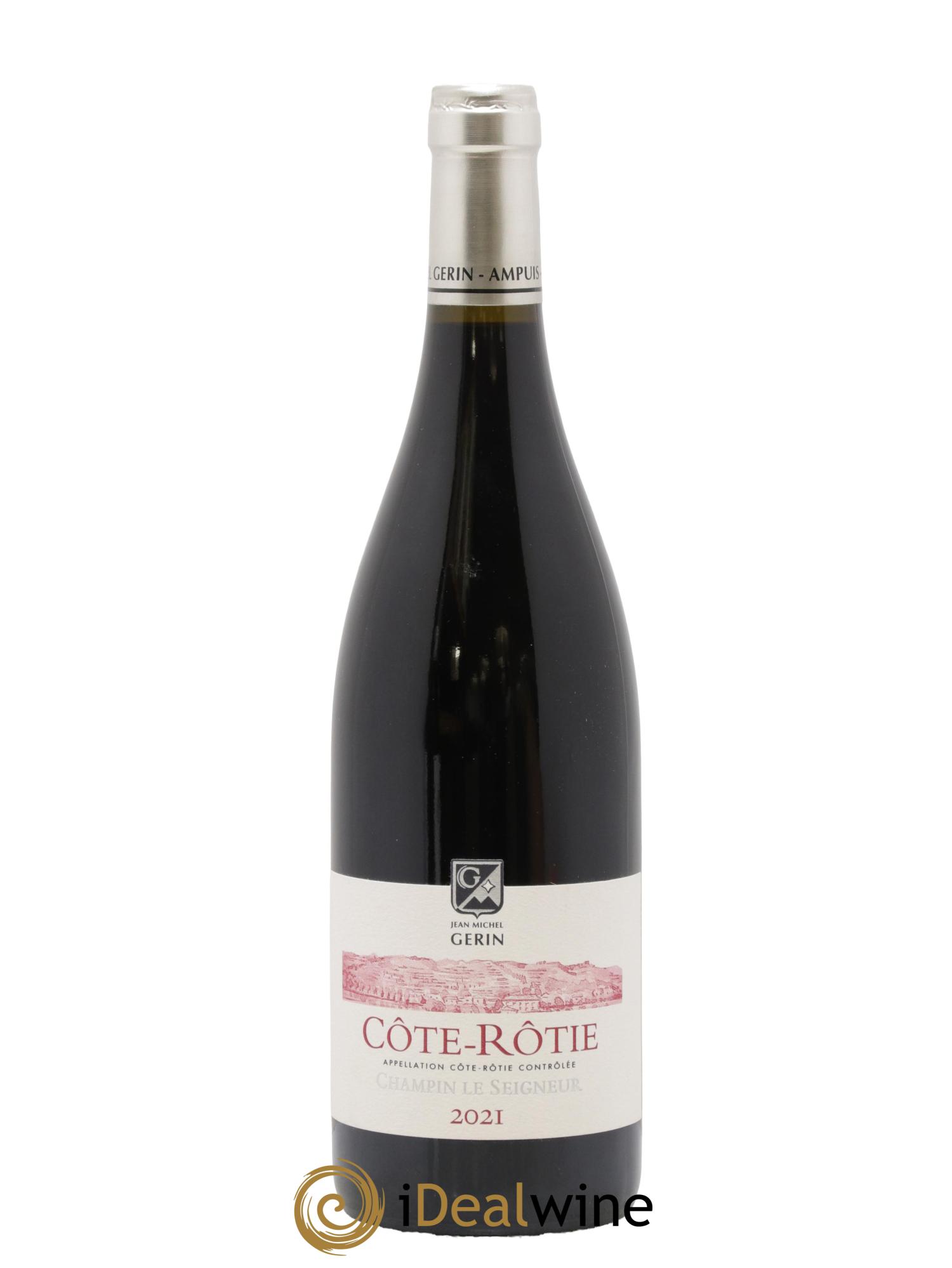 Côte-Rôtie Champin Le Seigneur Jean-Michel Gerin 2021 - Lot de 1 bouteille - 0
