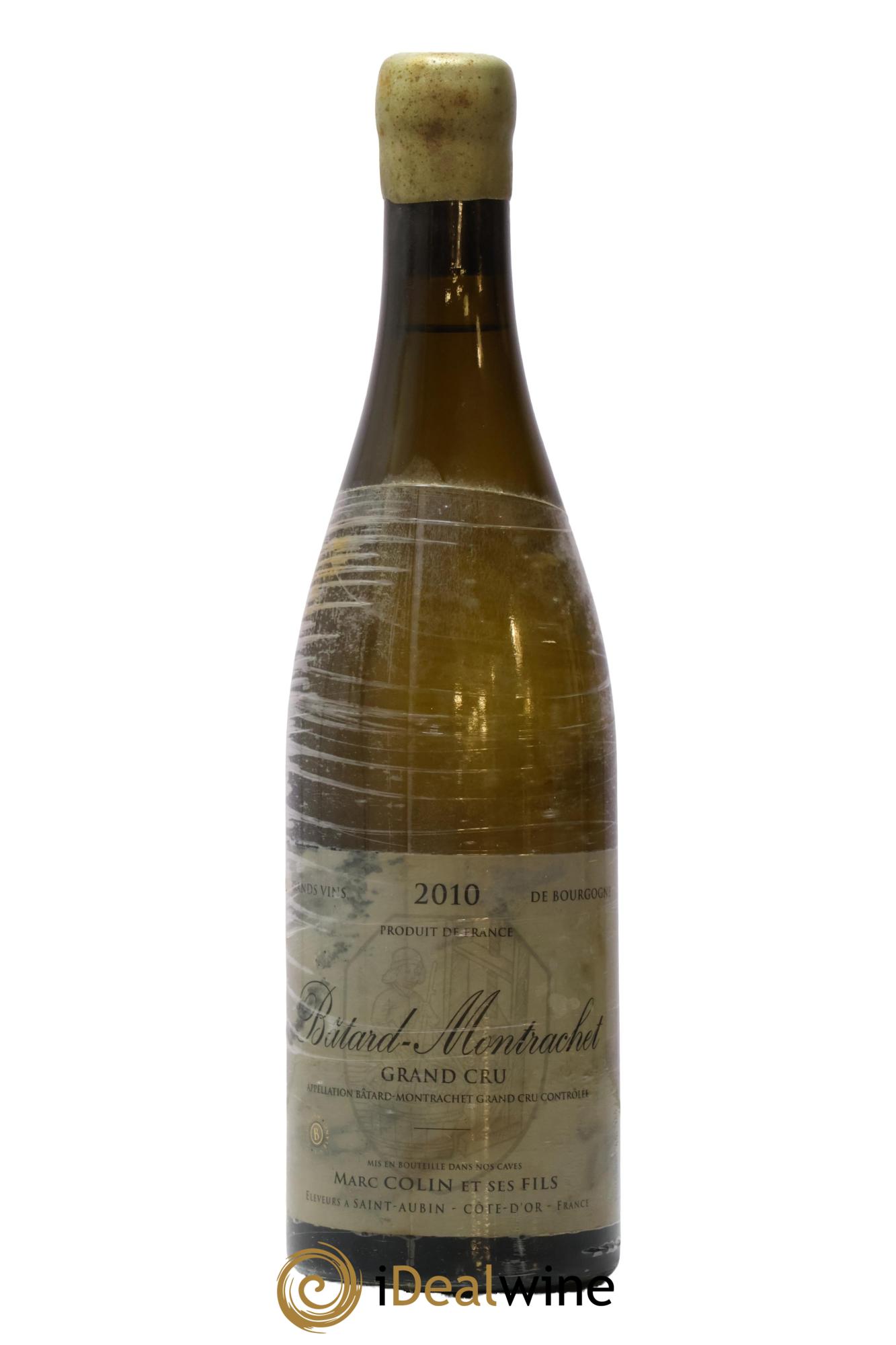 Bâtard-Montrachet Grand Cru Marc Colin & Fils 2010 - Lot de 1 bouteille - 0