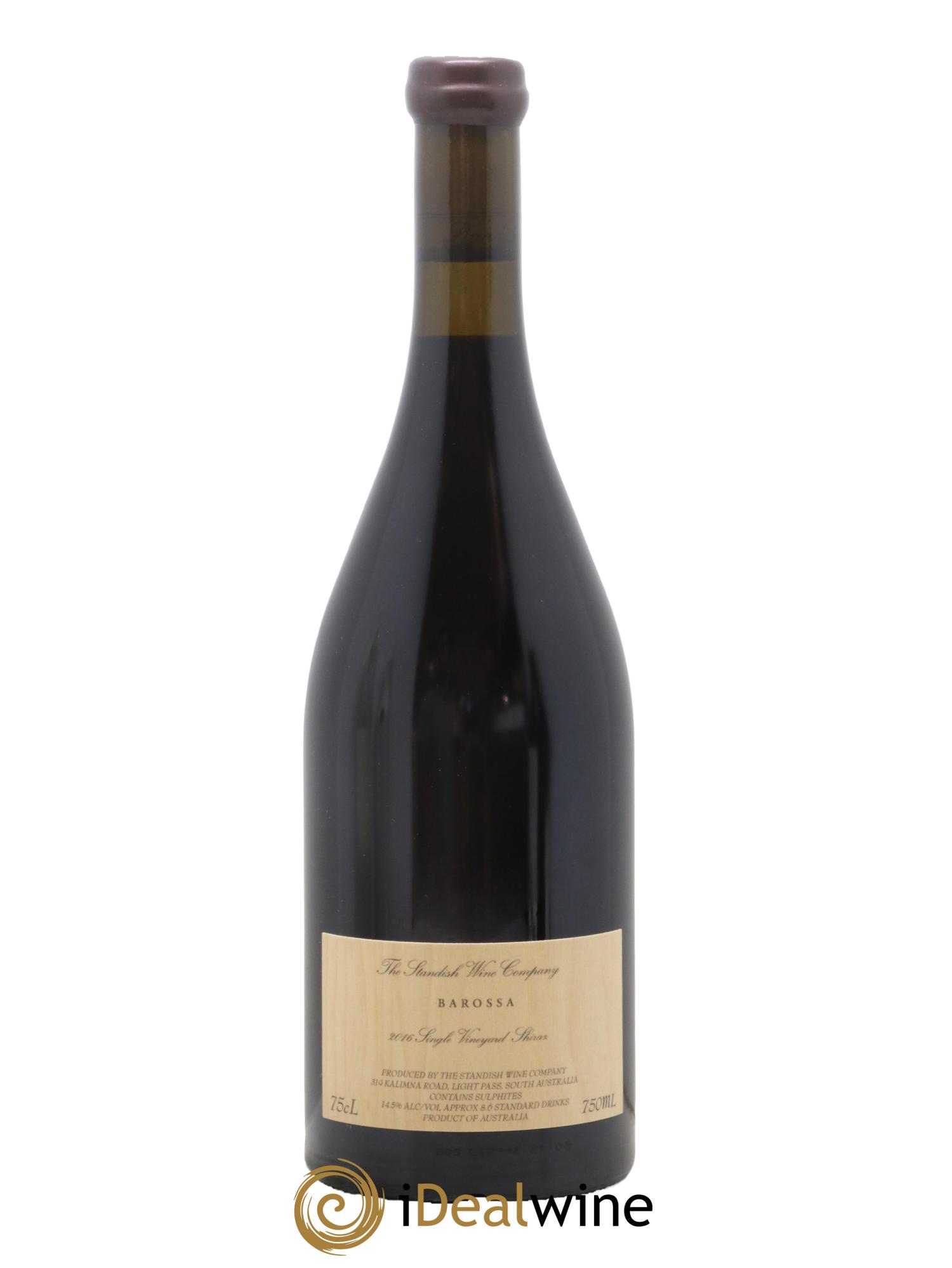 Australie Barossa Valley Lamella Shiraz The Standish 2016 - Lot de 1 bouteille - 1