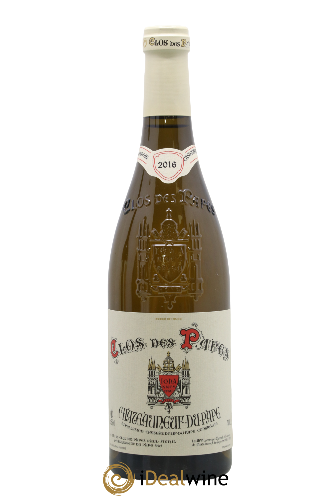 Châteauneuf-du-Pape Clos des Papes - Paul Avril 2016 - Posten von 1 Flasche - 0