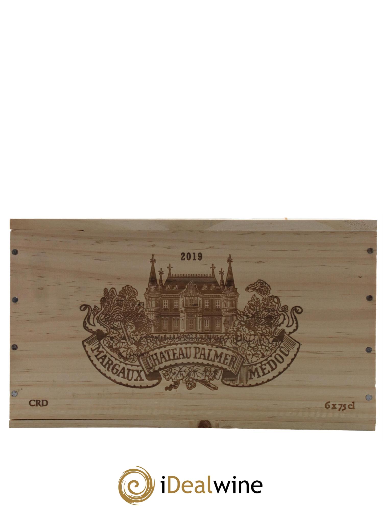 Château Palmer 3ème Grand Cru Classé 2019 - Lot de 6 bouteilles - 1