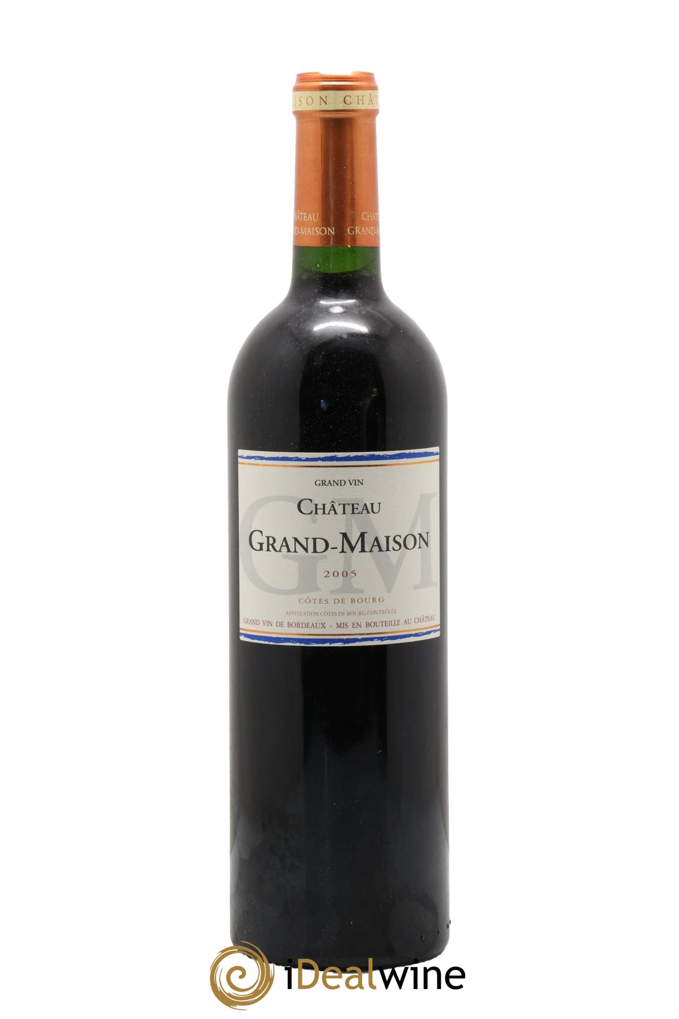 Côtes de Bourg Château Grand Maison 2005 - Posten von 1 Flasche - 0