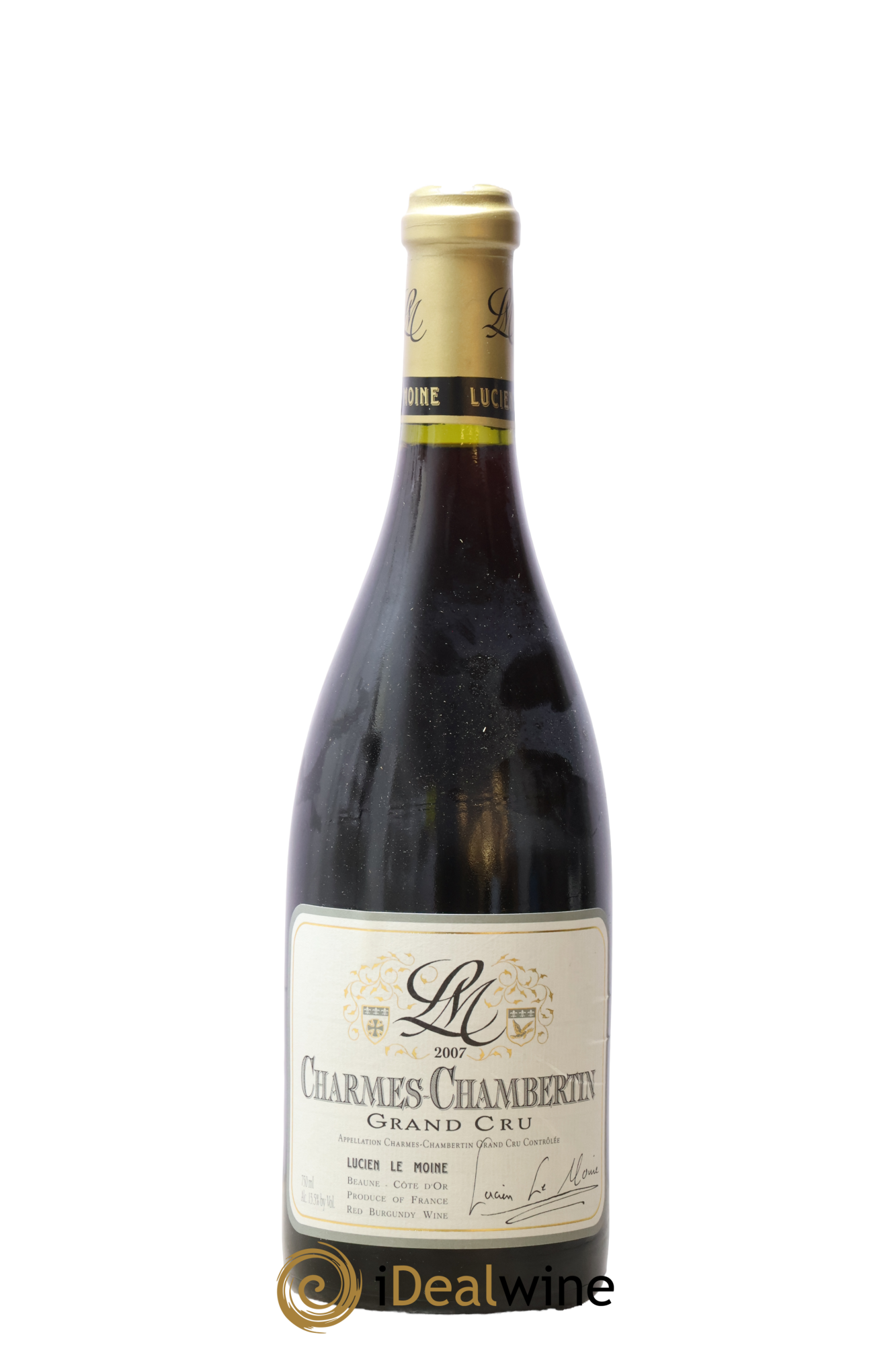 Charmes-Chambertin Grand Cru Lucien Le Moine 2007 - Posten von 1 Flasche - 0
