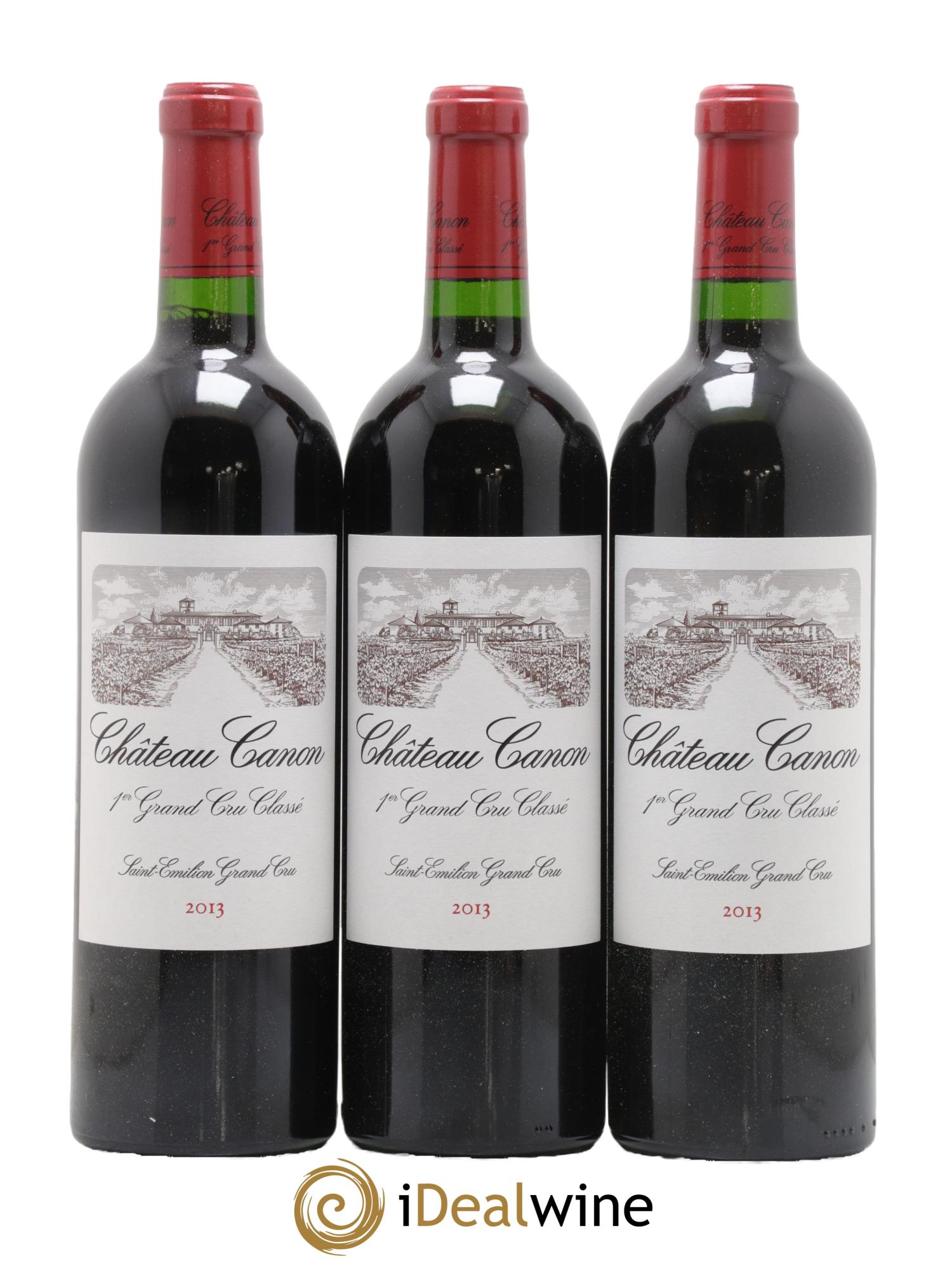 Château Canon 1er Grand Cru Classé B 2013 - Lot de 12 bouteilles - 3