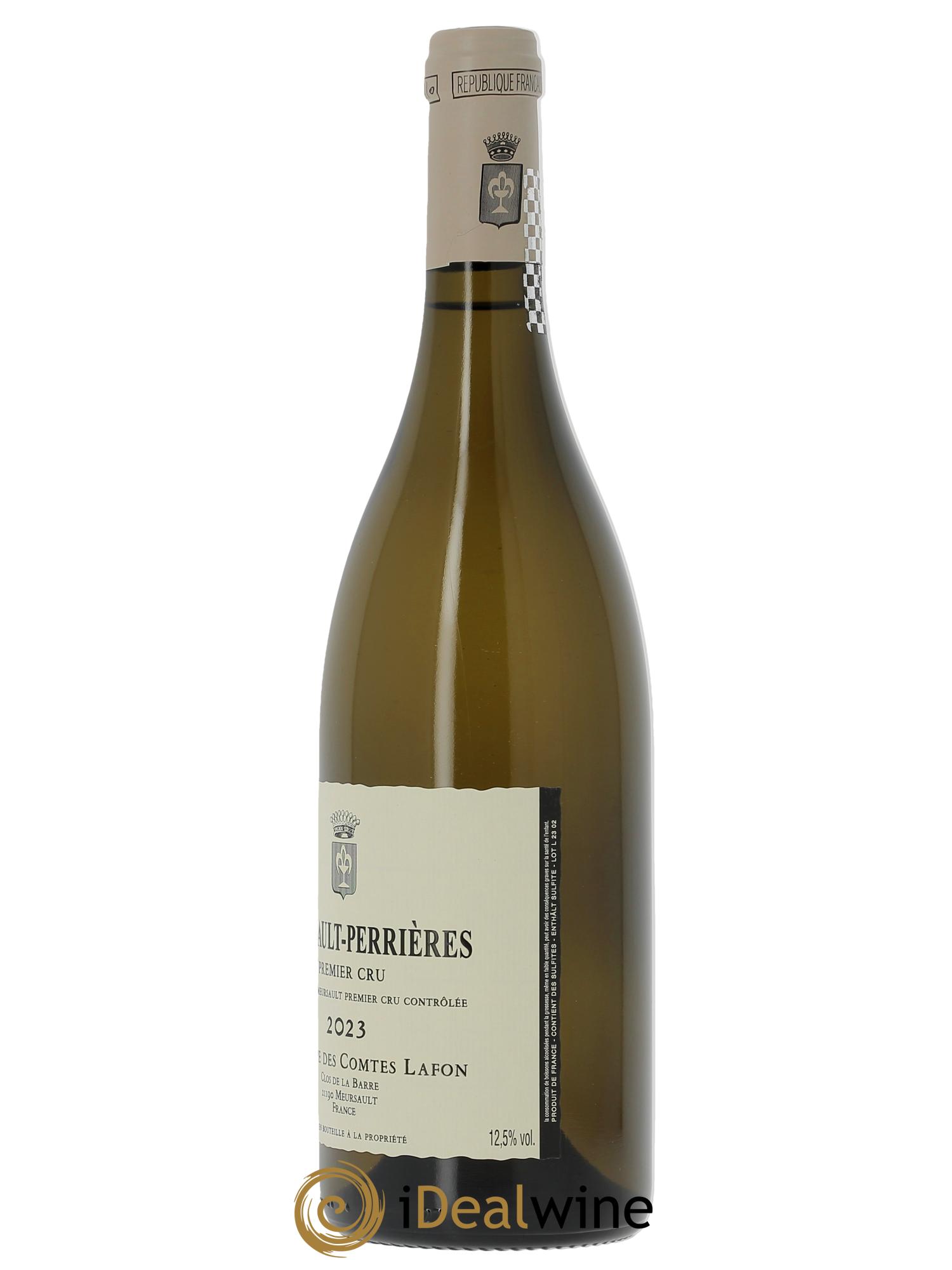 Meursault 1er Cru Perrières Comtes Lafon (Domaine des)  2023 - Lot de 1 bouteille - 1