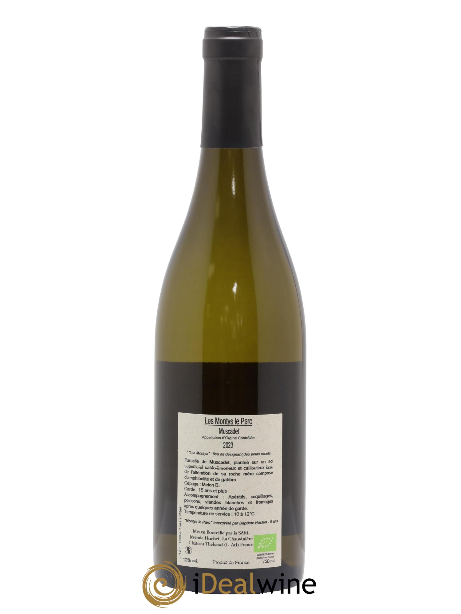 Muscadet Les Montys Le Parc Domaine de la Chauvinière 2023 - Lot de 1 bouteille - 1