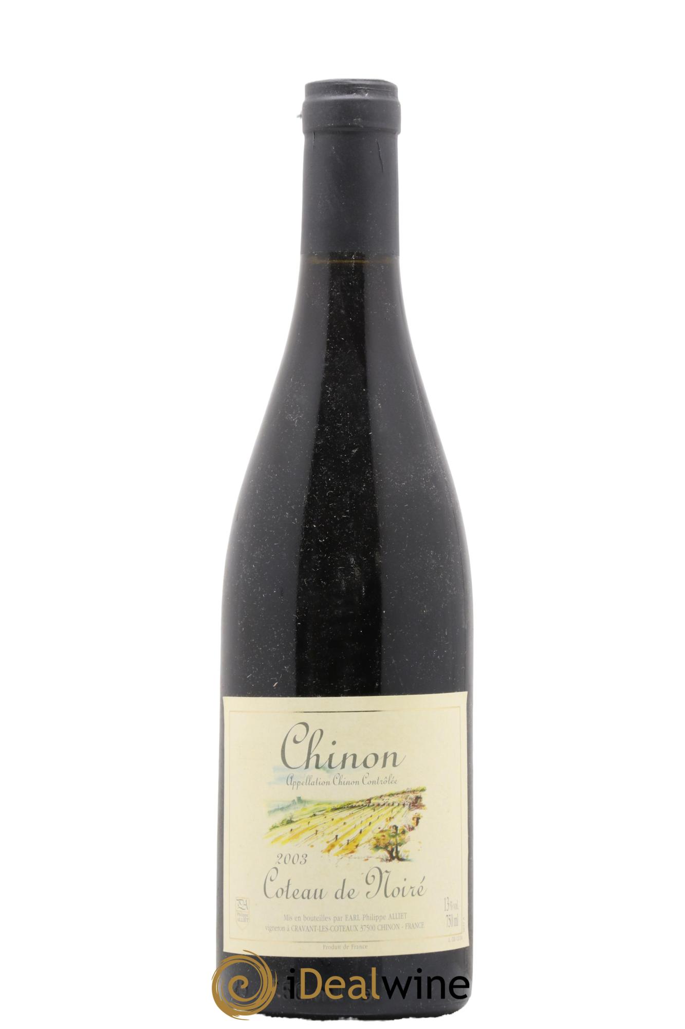 Chinon Coteau de Noiré Philippe Alliet 2003 - Lot de 1 bouteille - 0