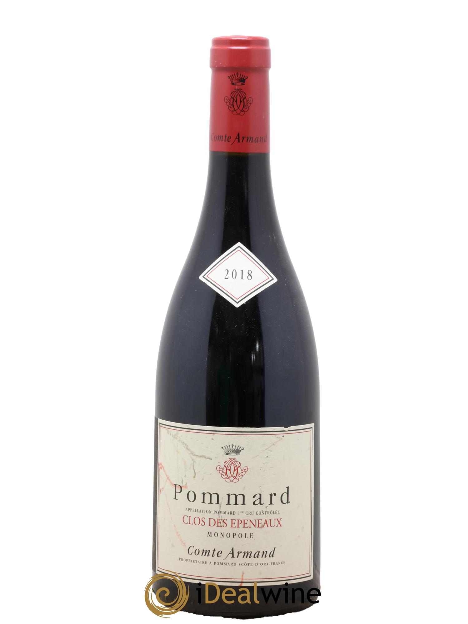 Pommard 1er Cru Clos des Epeneaux Comte Armand 2018 - Lot de 1 bouteille - 0