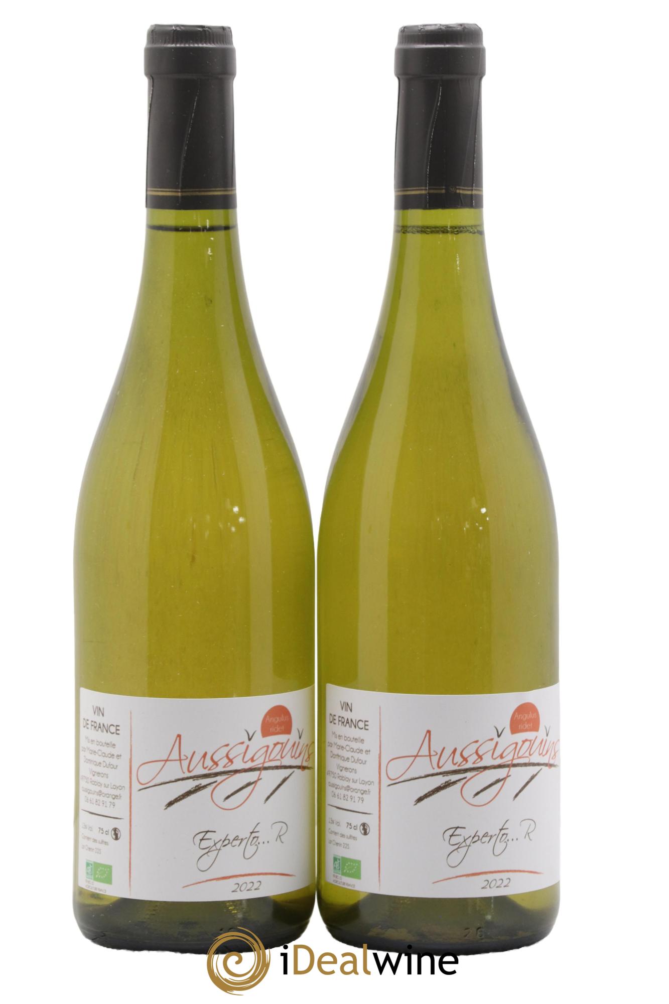 Vin de France Experto R Les Aussigouins Dominique Dufour 2022 - Lot de 2 bouteilles - 0