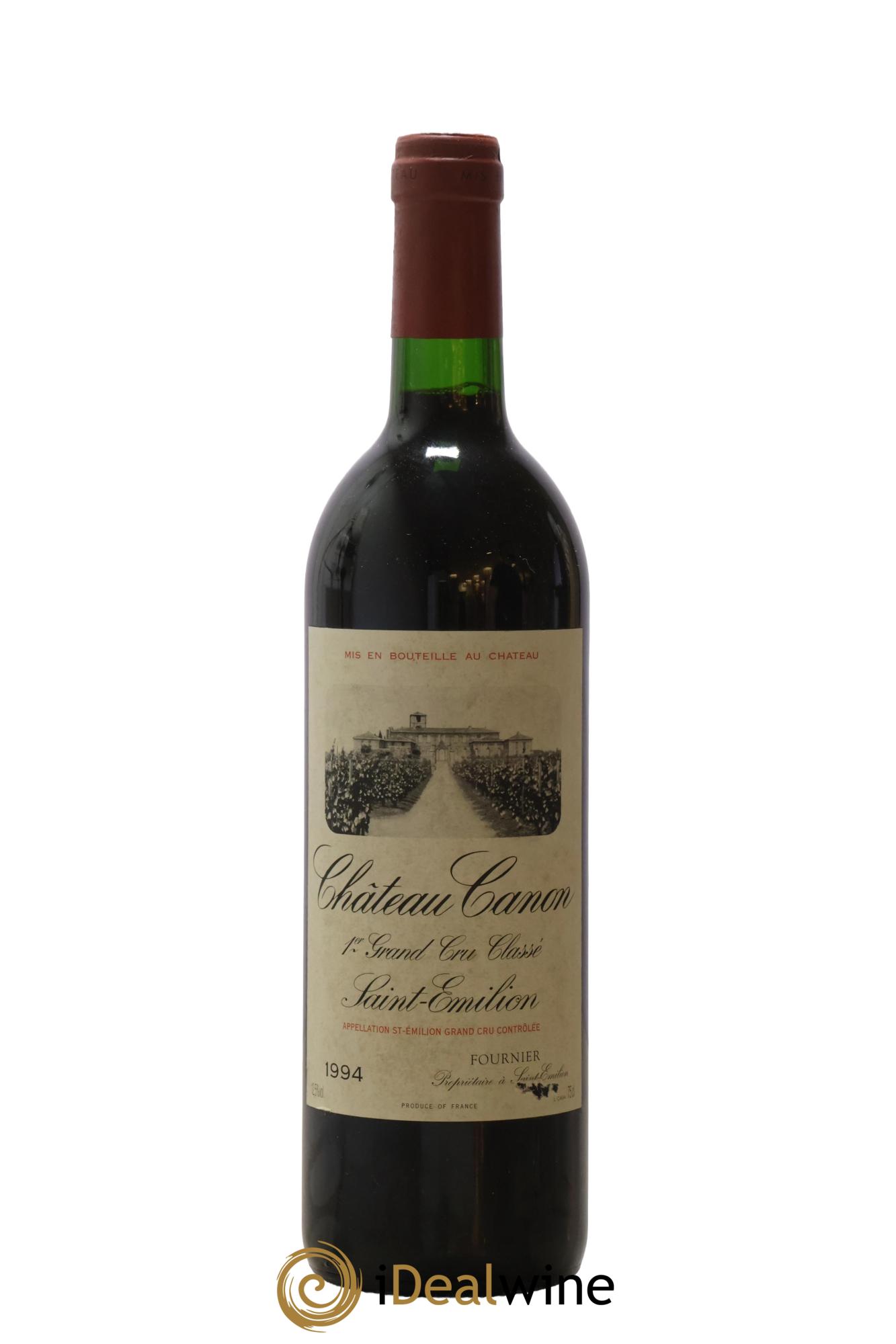 Château Canon 1er Grand Cru Classé B 1994 - Lot de 1 bouteille - 0